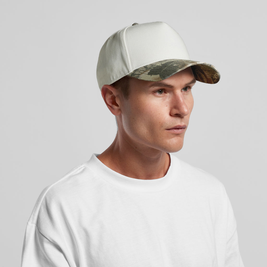 1165C_Frame_Two_Tone_Camo_Cap_Main - Custom Printed - Print Blanc