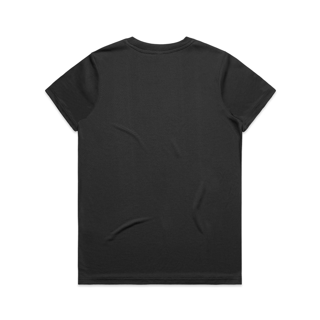 4001A_Maple_Active_Tee_Black_Back - Custom Printed - Print Blanc