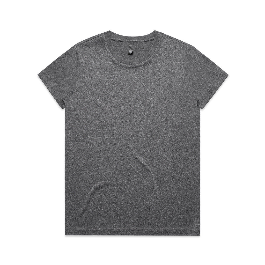 4001A_Maple_Active_Tee_Graphite - Custom Printed - Print Blanc