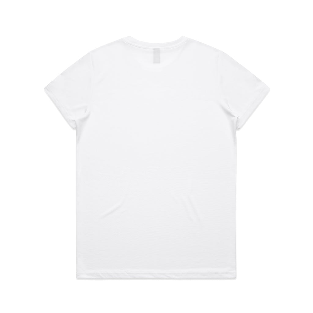 4001A_Maple_Active_Tee_White_Back - Custom Printed - Print Blanc