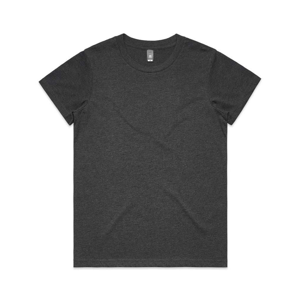4001M_Maple_Marle_Tee_Asphalt_Marle - Custom Printed - Print Blanc