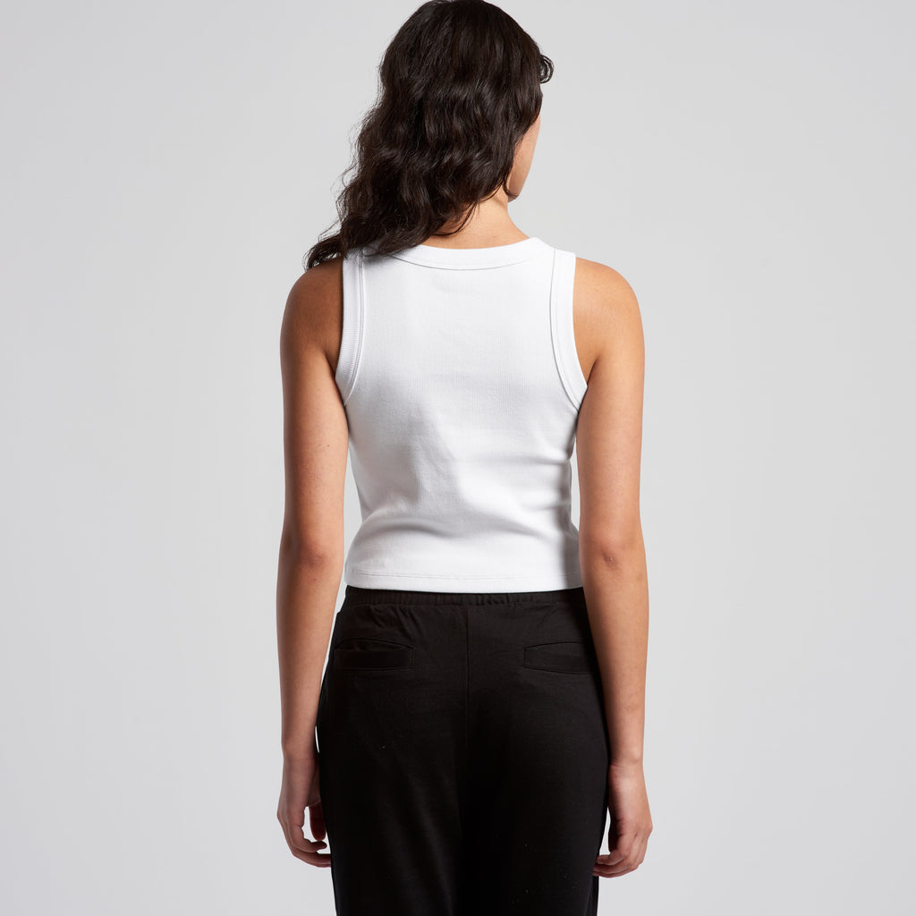 AS Colour Wo's Organic Rib Crop Tank 4064G