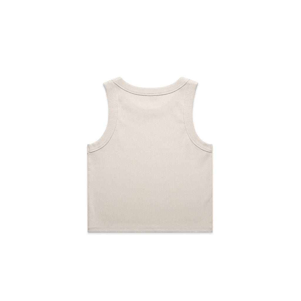 AS Colour Wo's Organic Rib Crop Tank 4064G
