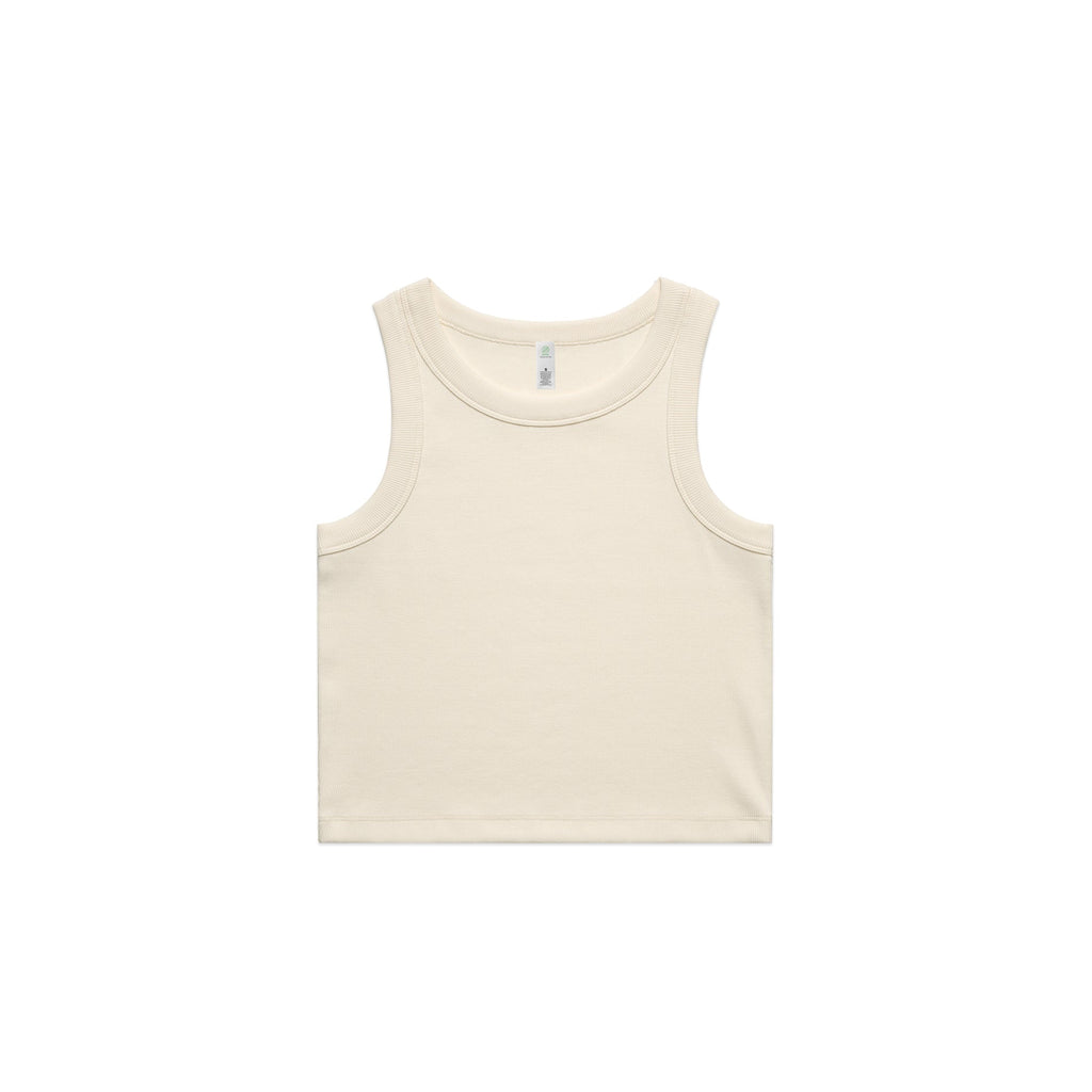 AS Colour Wo's Organic Rib Crop Tank 4064G
