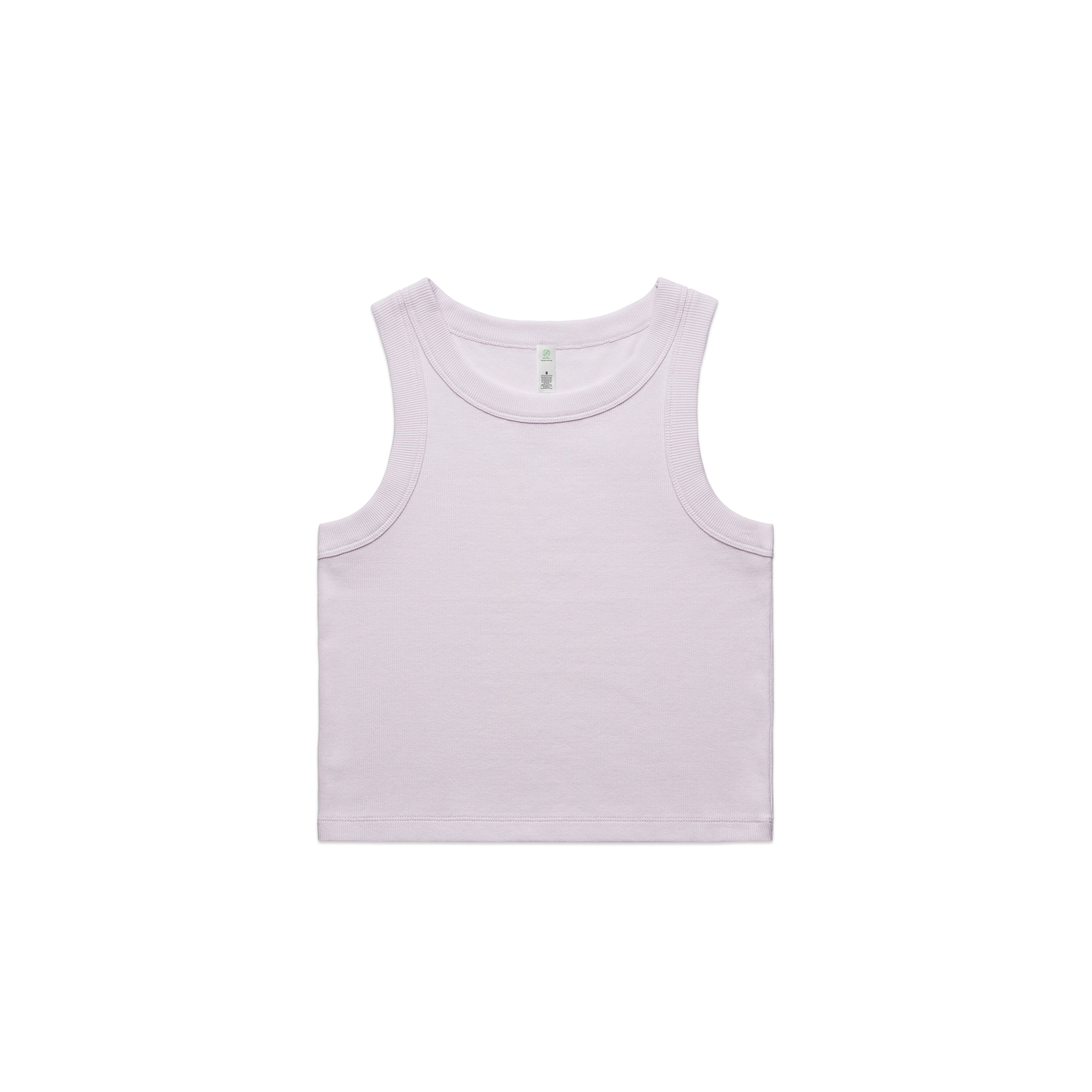 AS Colour Wo's Organic Rib Crop Tank 4064G