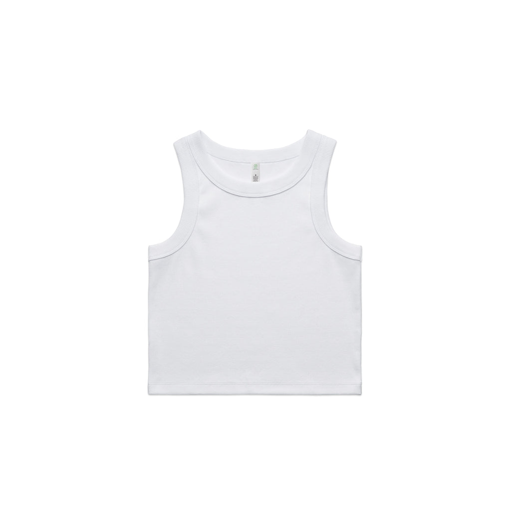 AS Colour Wo's Organic Rib Crop Tank 4064G