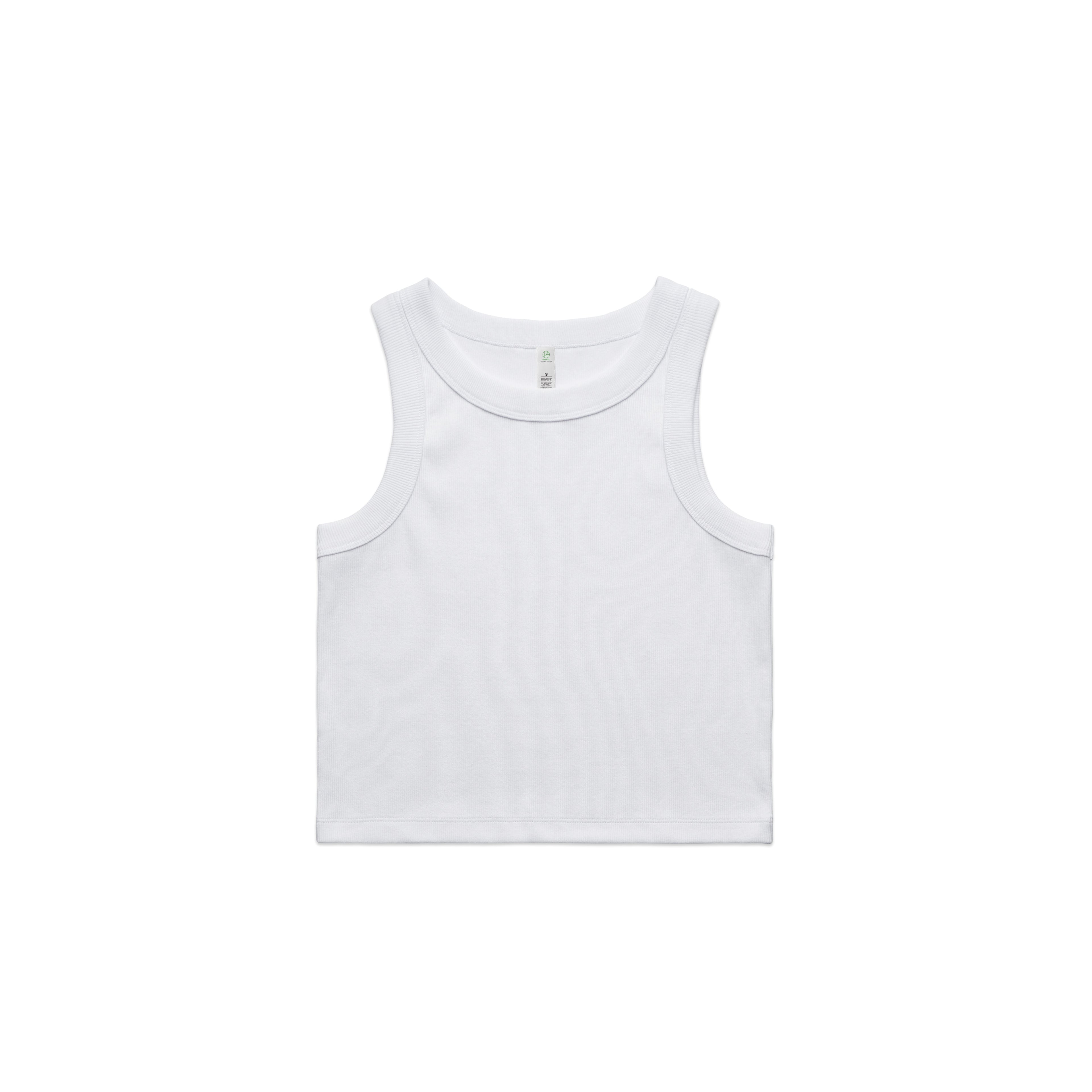 AS Colour Wo's Organic Rib Crop Tank 4064G