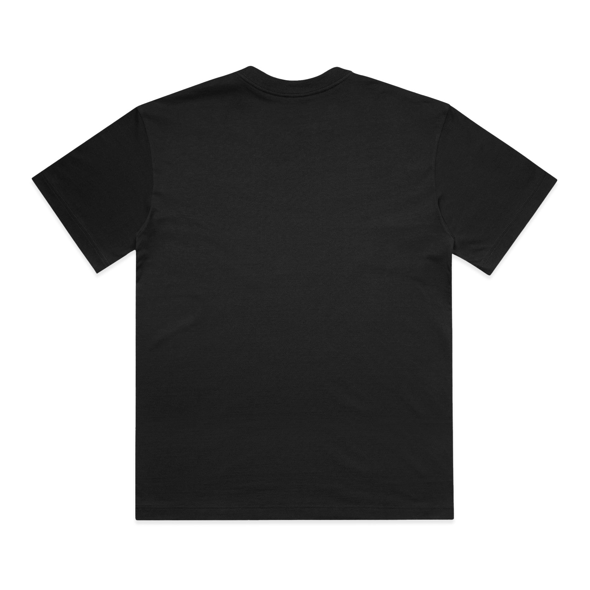 AS Colour Box Tee 5030 - Black Back - Custom Printed - Print Blanc