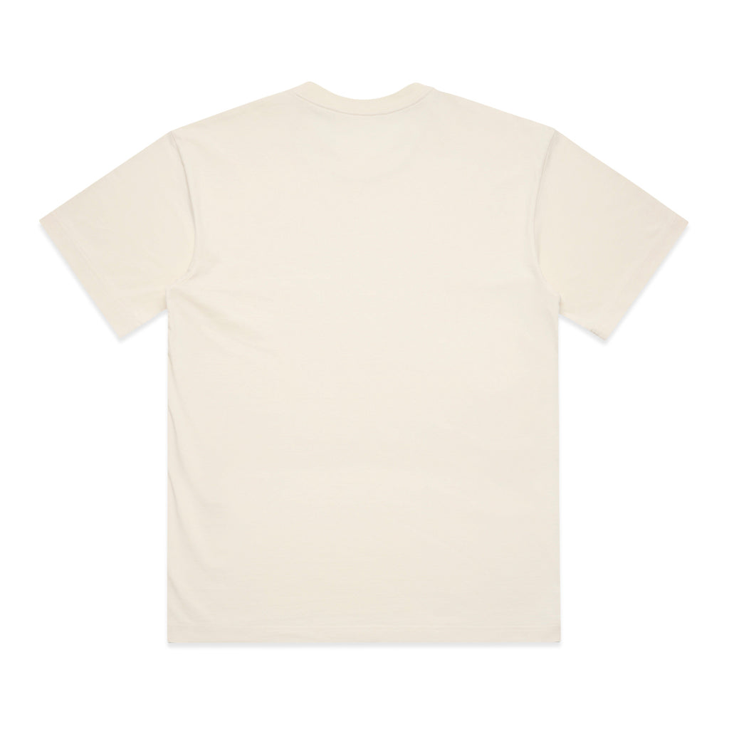 AS Colour Box Tee 5030 - Ecru Back - Custom Printed - Print Blanc