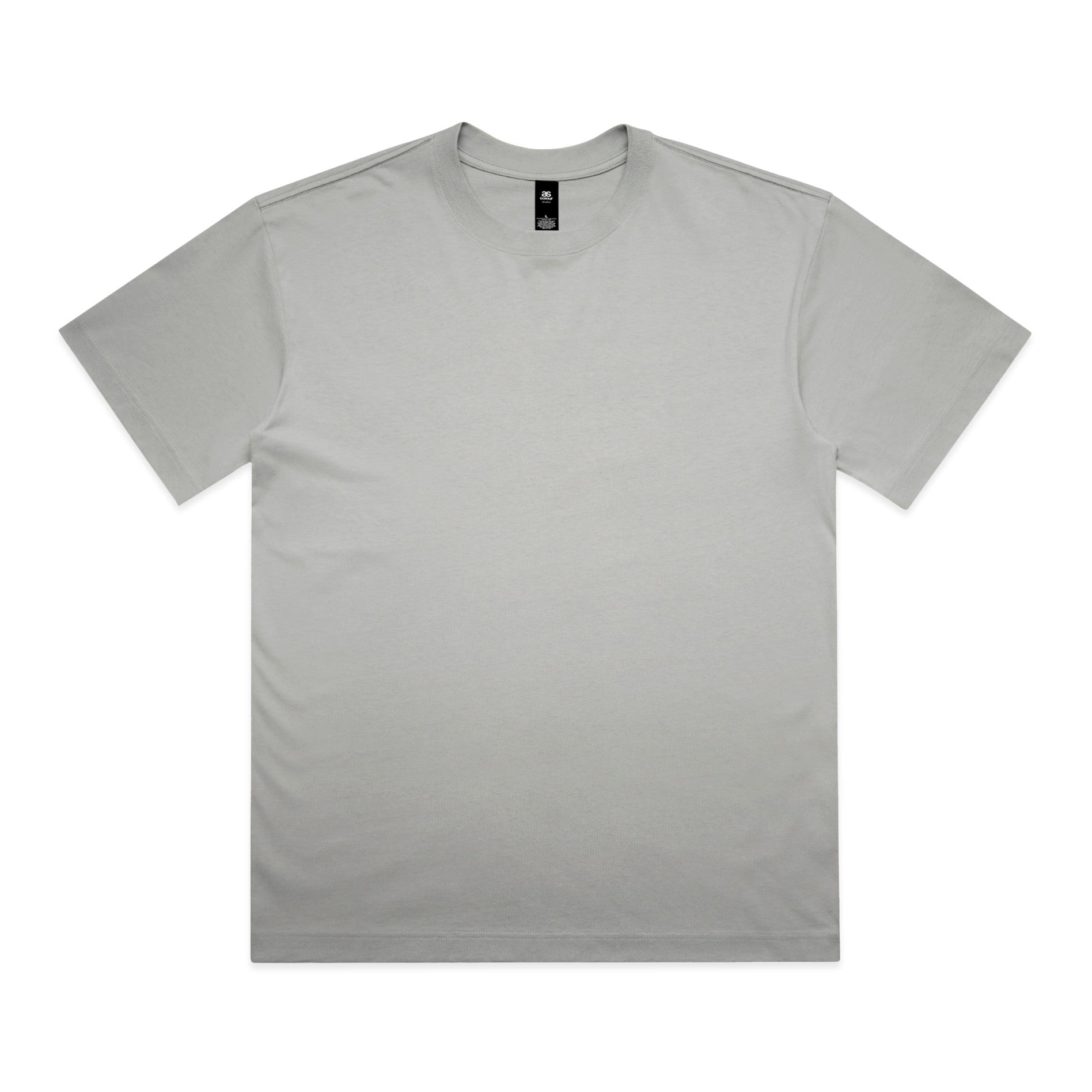 AS Colour Box Tee 5030 - Storm Front - Custom Printed - Print Blanc
