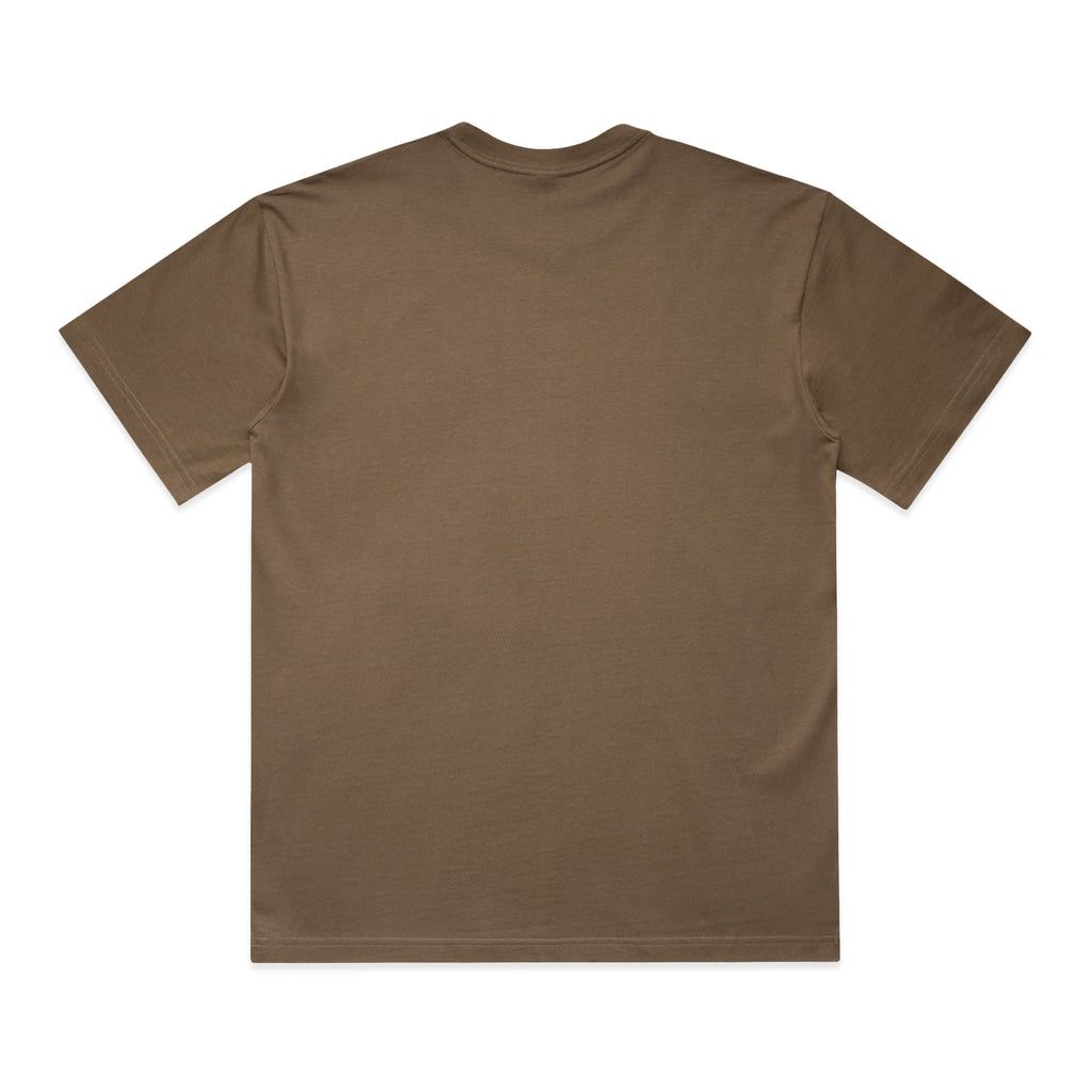 AS Colour Box Tee 5030 - Walnut Back - Custom Printed - Print Blanc