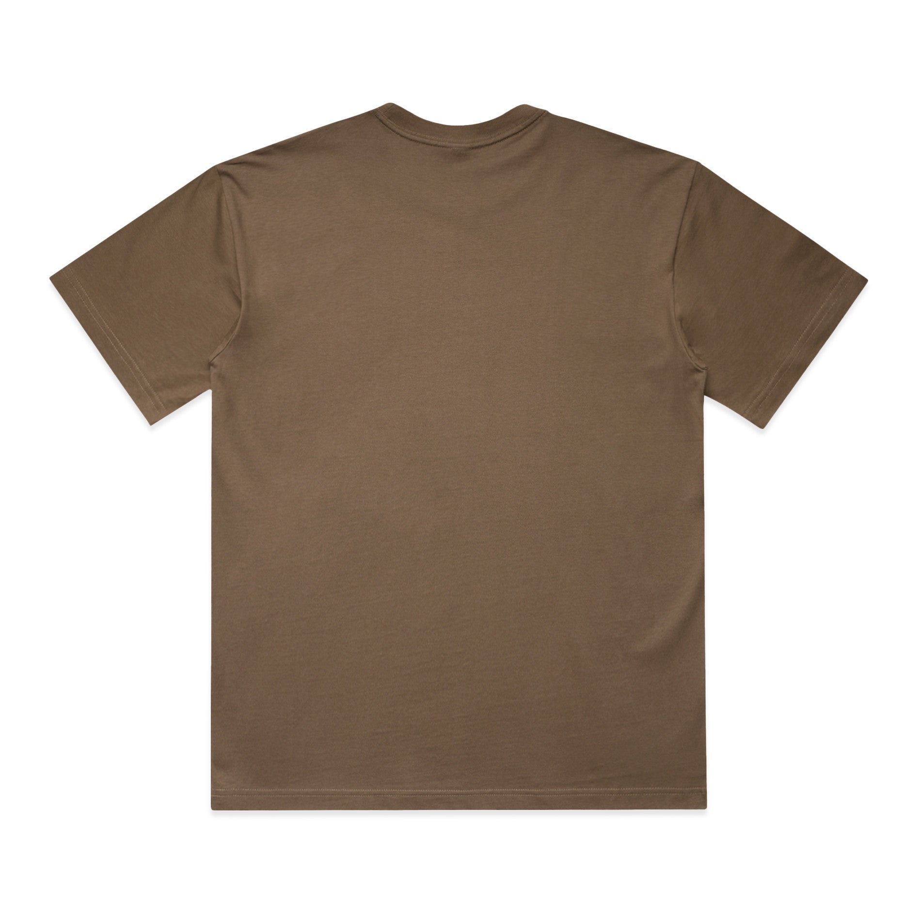 AS Colour Box Tee 5030 - Walnut Back - Custom Printed - Print Blanc