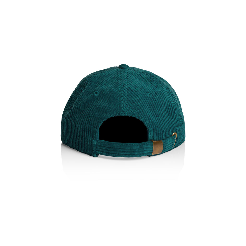 Ascolour Class Cord Cap 1152 Class Cord Cap Atlantic Back - Custom Printed - Print Blanc