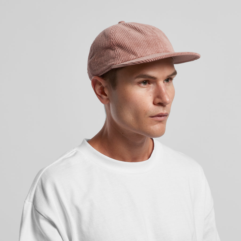 Ascolour Class Cord Cap 1152 Class Cord Cap Main Front - Custom Printed - Print Blanc