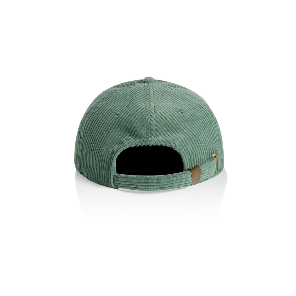 Ascolour Class Cord Cap 1152 Class Cord Cap Sage Back - Custom Printed - Print Blanc