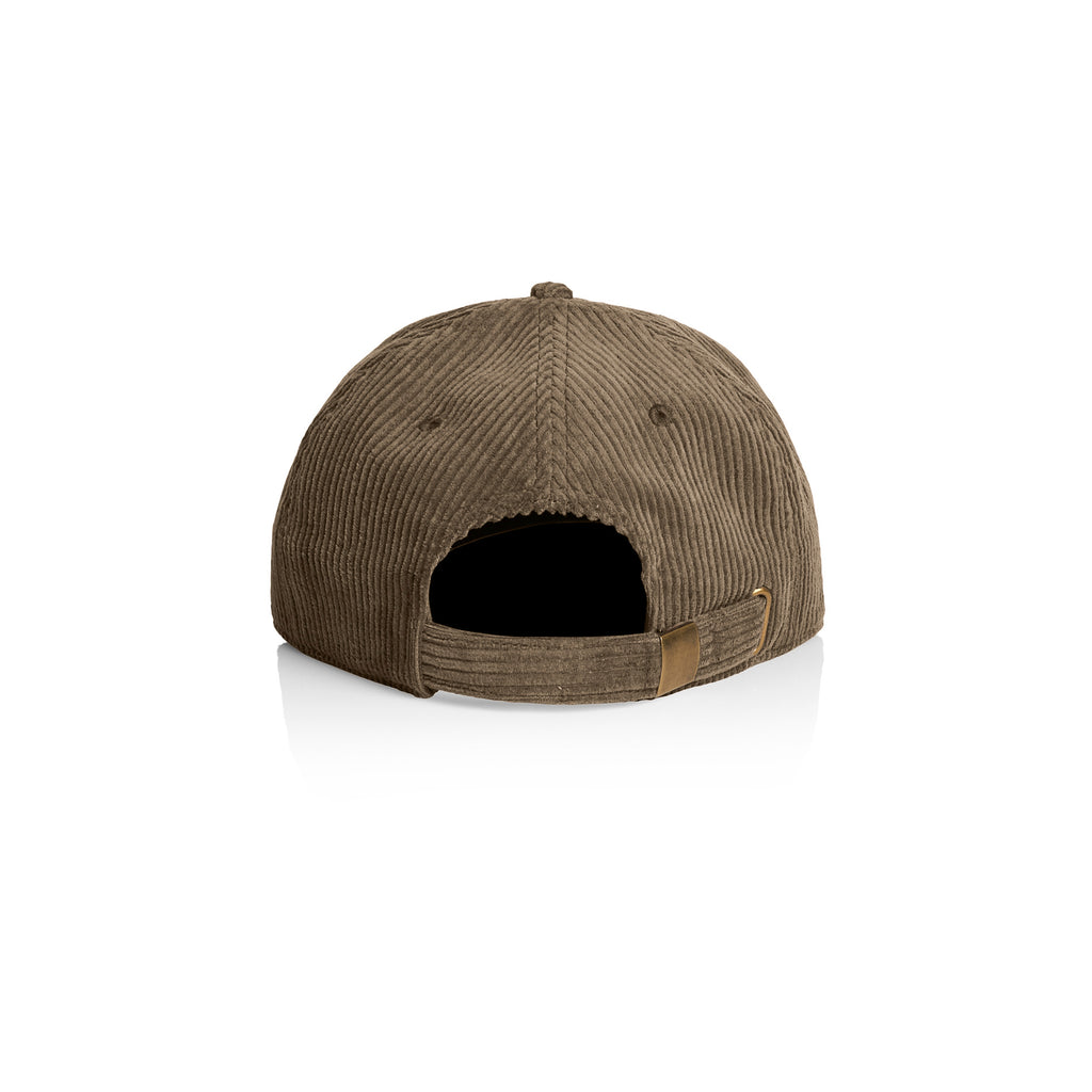 Ascolour Class Cord Cap 1152 Class Cord Cap Walnut Back - Custom Printed - Print Blanc