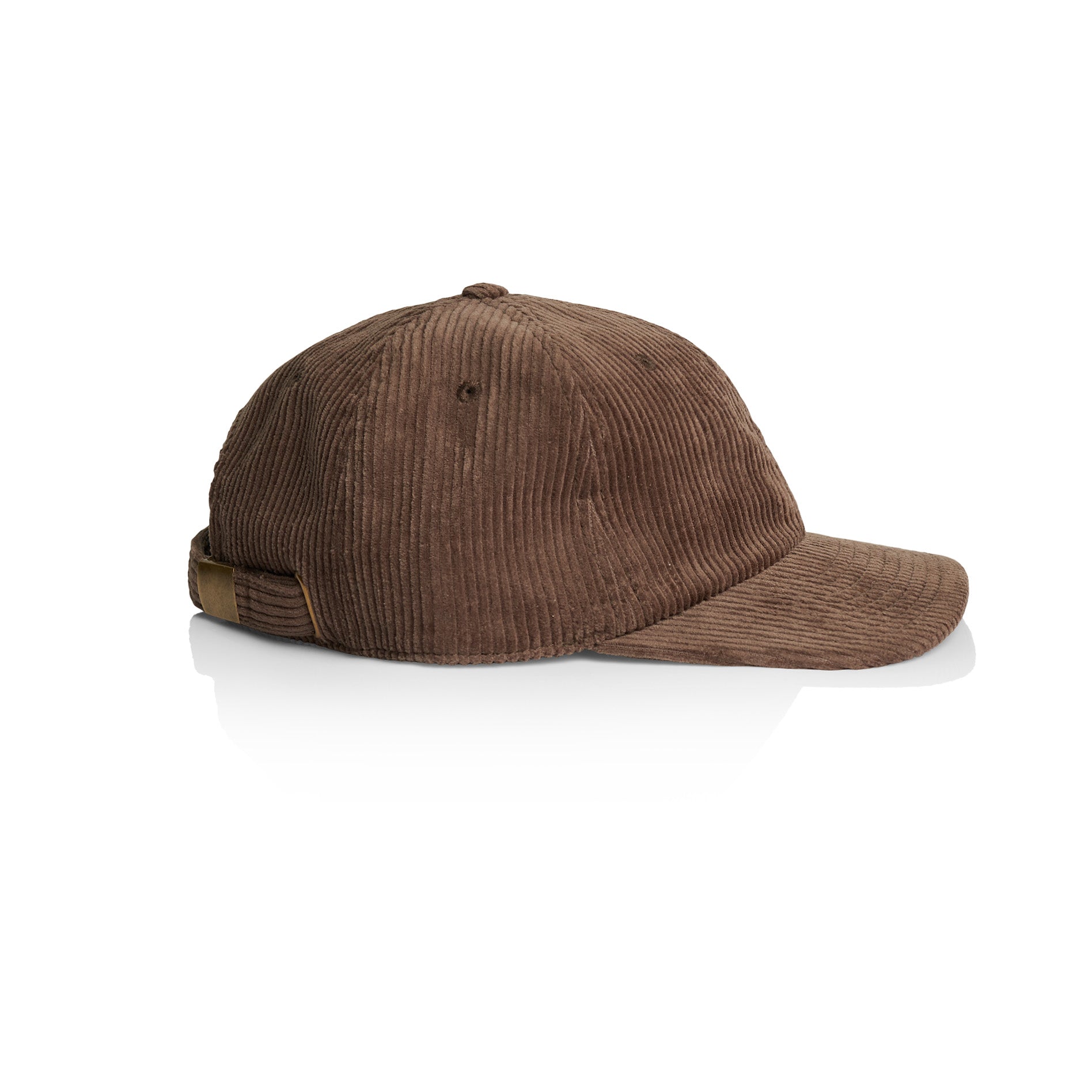 Ascolour Class Cord Cap 1152 Class Cord Cap Walnut Side - Custom Printed - Print Blanc