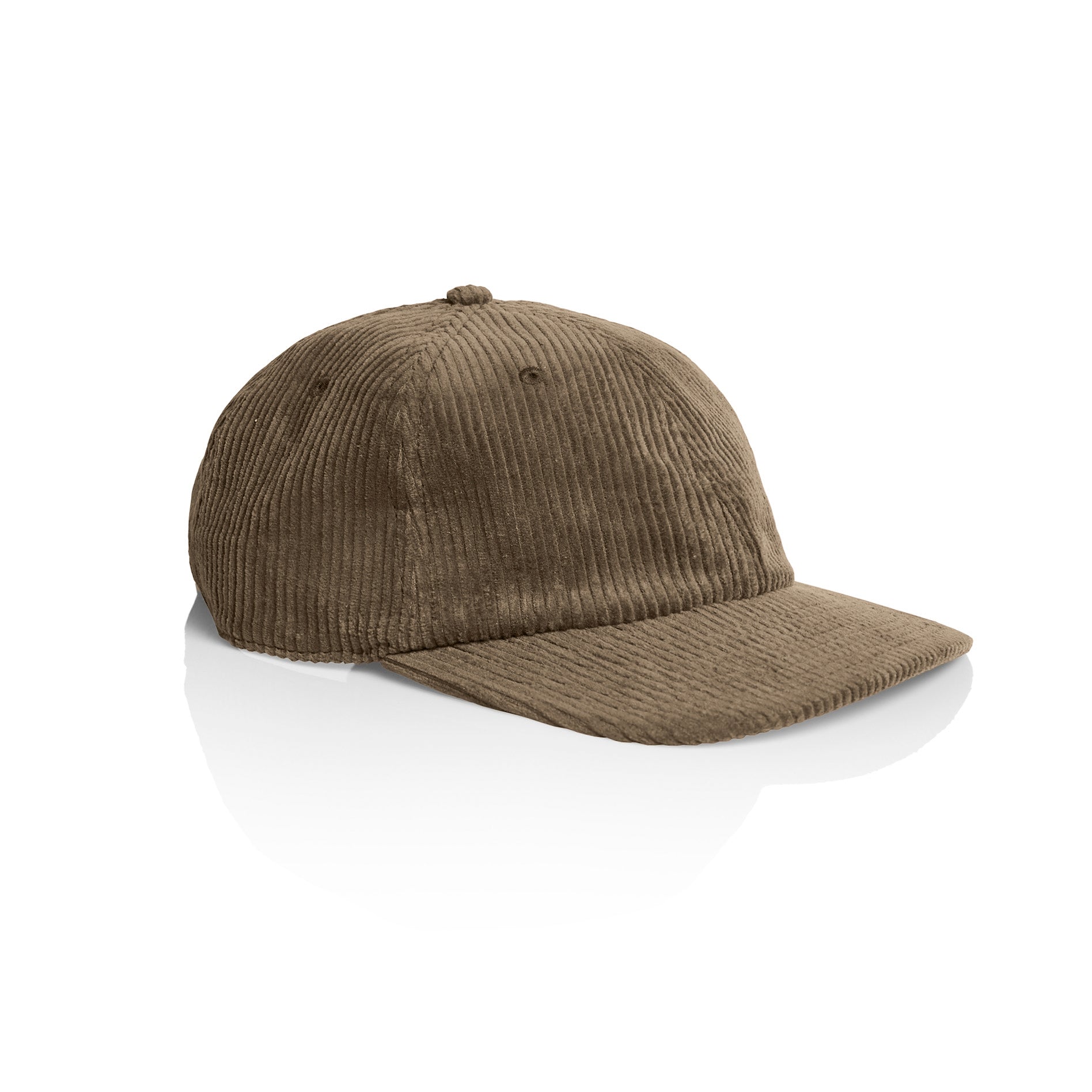 Ascolour Class Cord Cap 1152 Class Cord Cap Walnut Side - Custom Printed - Print Blanc