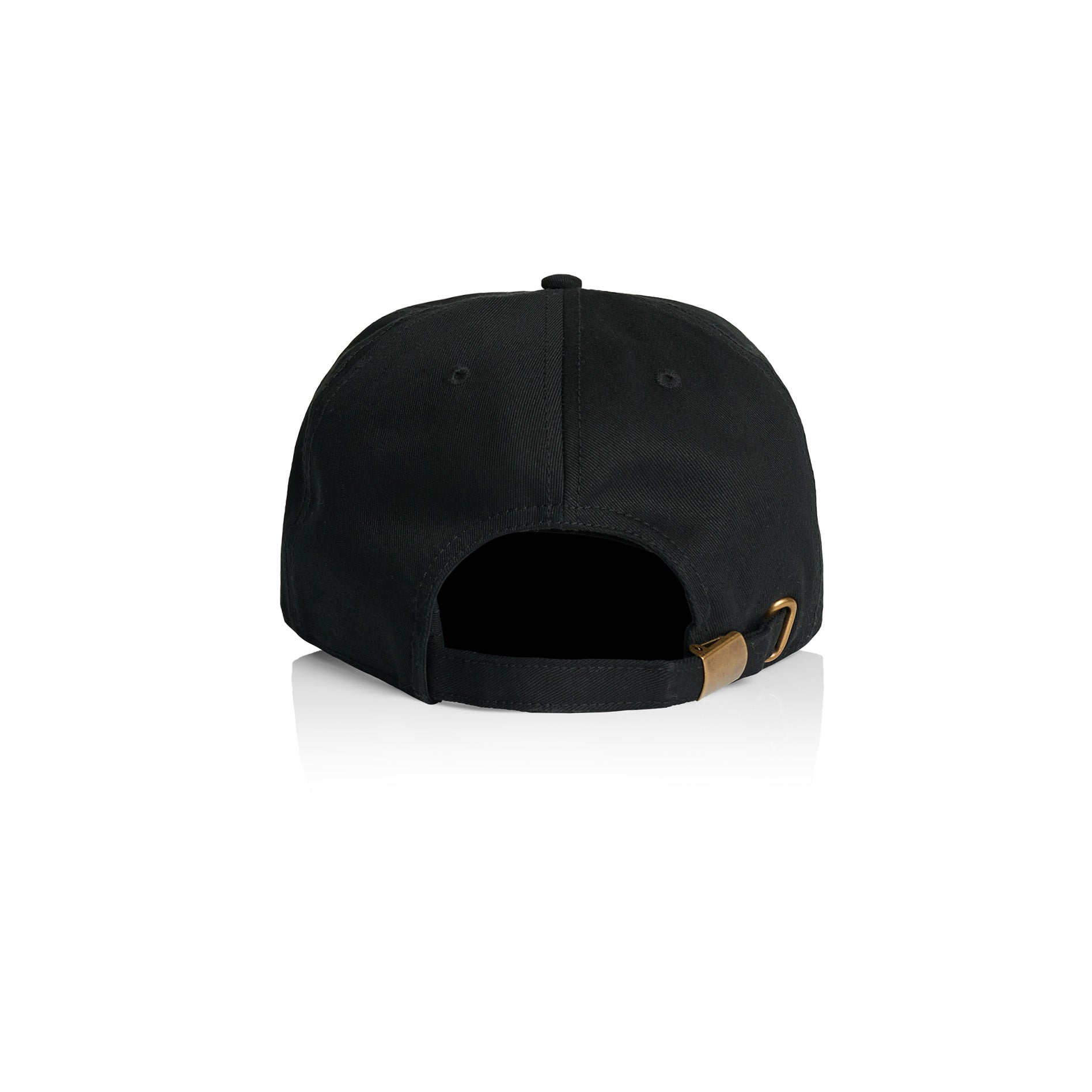 Ascolour Class Five Panel Cap 1153 Class Five Panel Cap Black Back - Custom Printed - Print Blanc