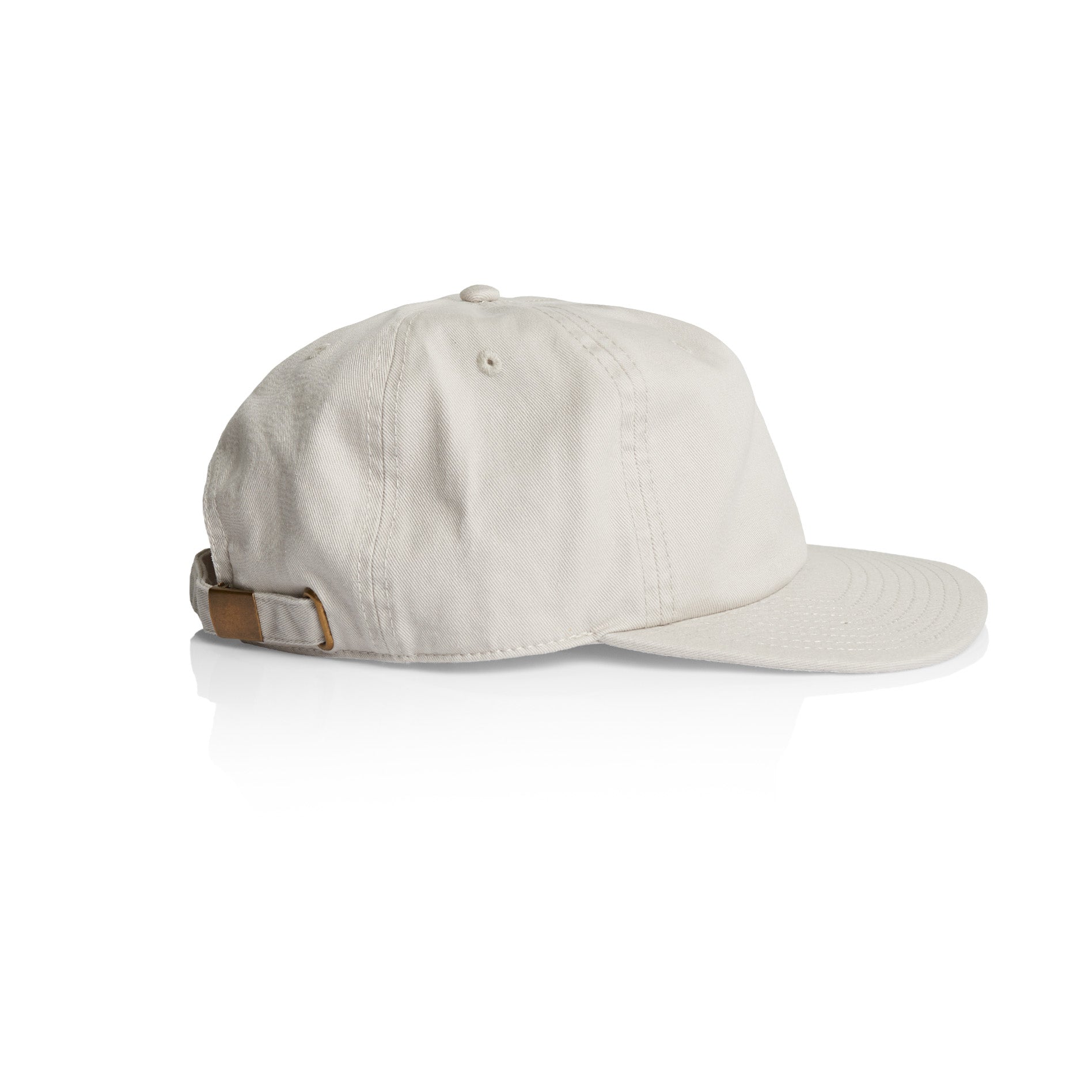 Ascolour Class Five Panel Cap 1153 Class Five Panel Cap Bone Side - Custom Printed - Print Blanc