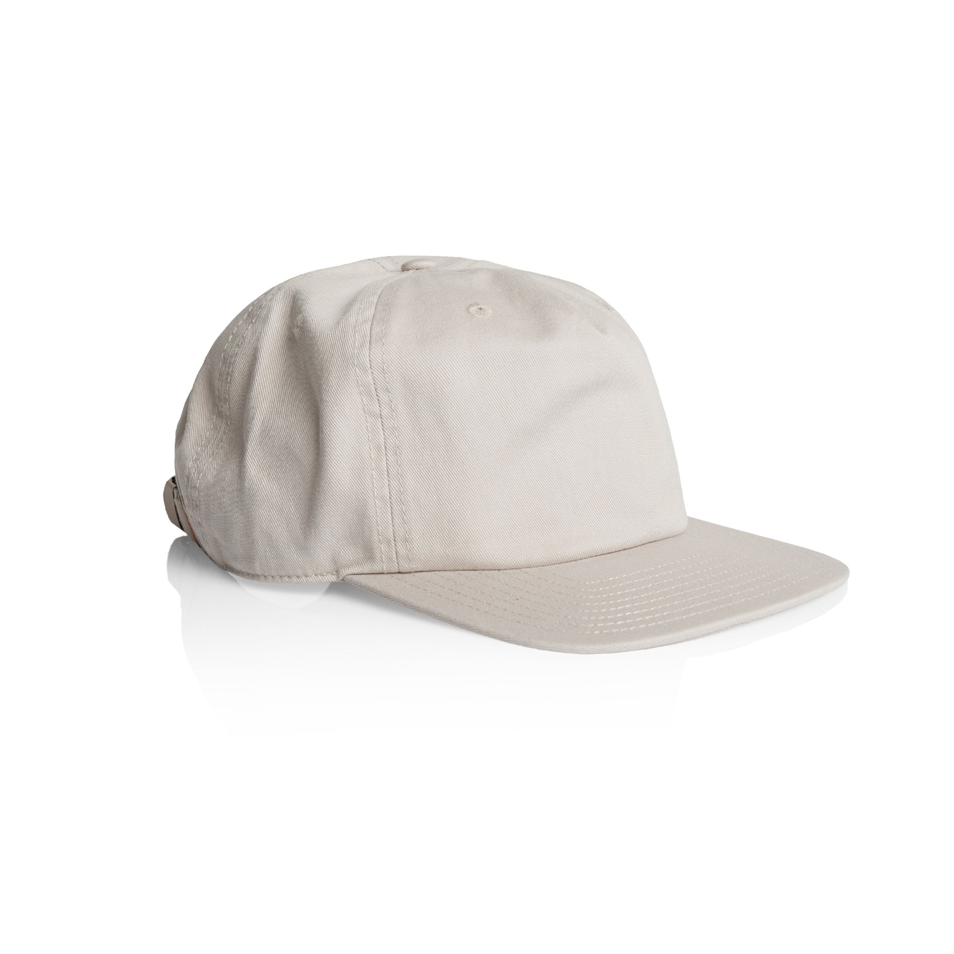 Ascolour Class Five Panel Cap 1153 Class Five Panel Cap Bone Side - Custom Printed - Print Blanc