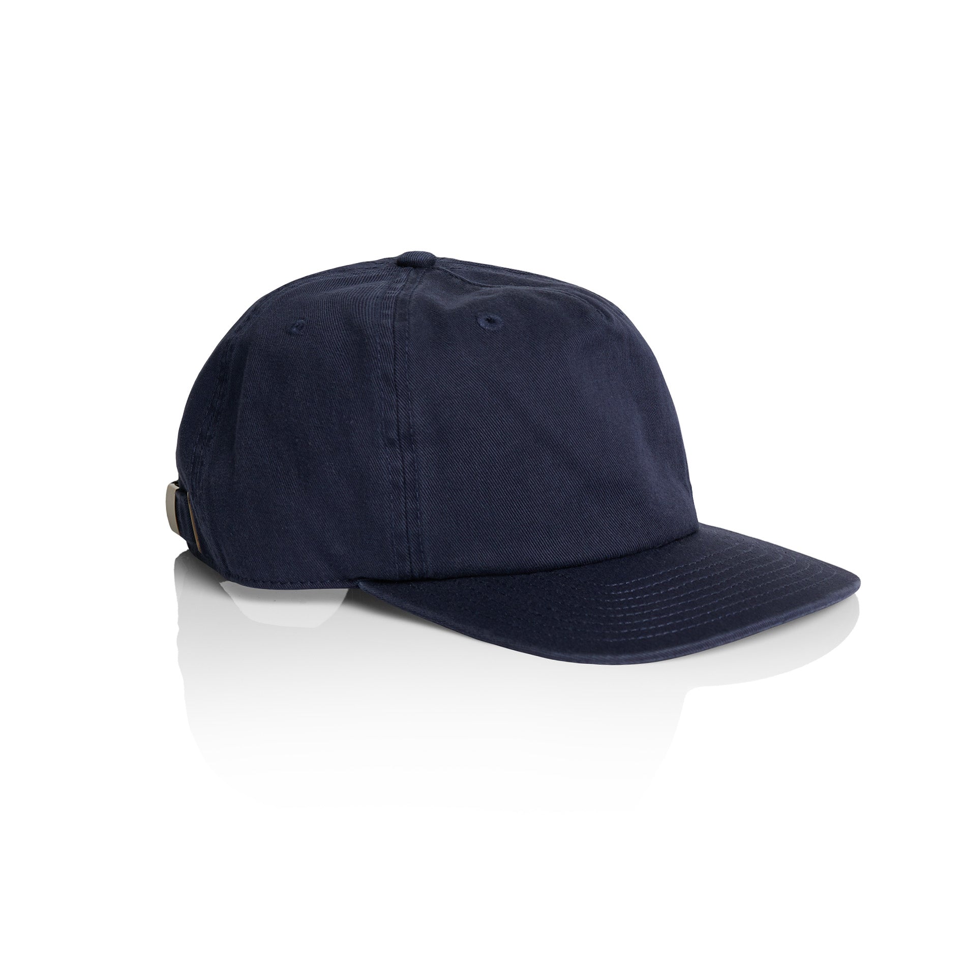 Ascolour Class Five Panel Cap 1153 Class Five Panel Cap Midnight Blue Front - Custom Printed - Print Blanc