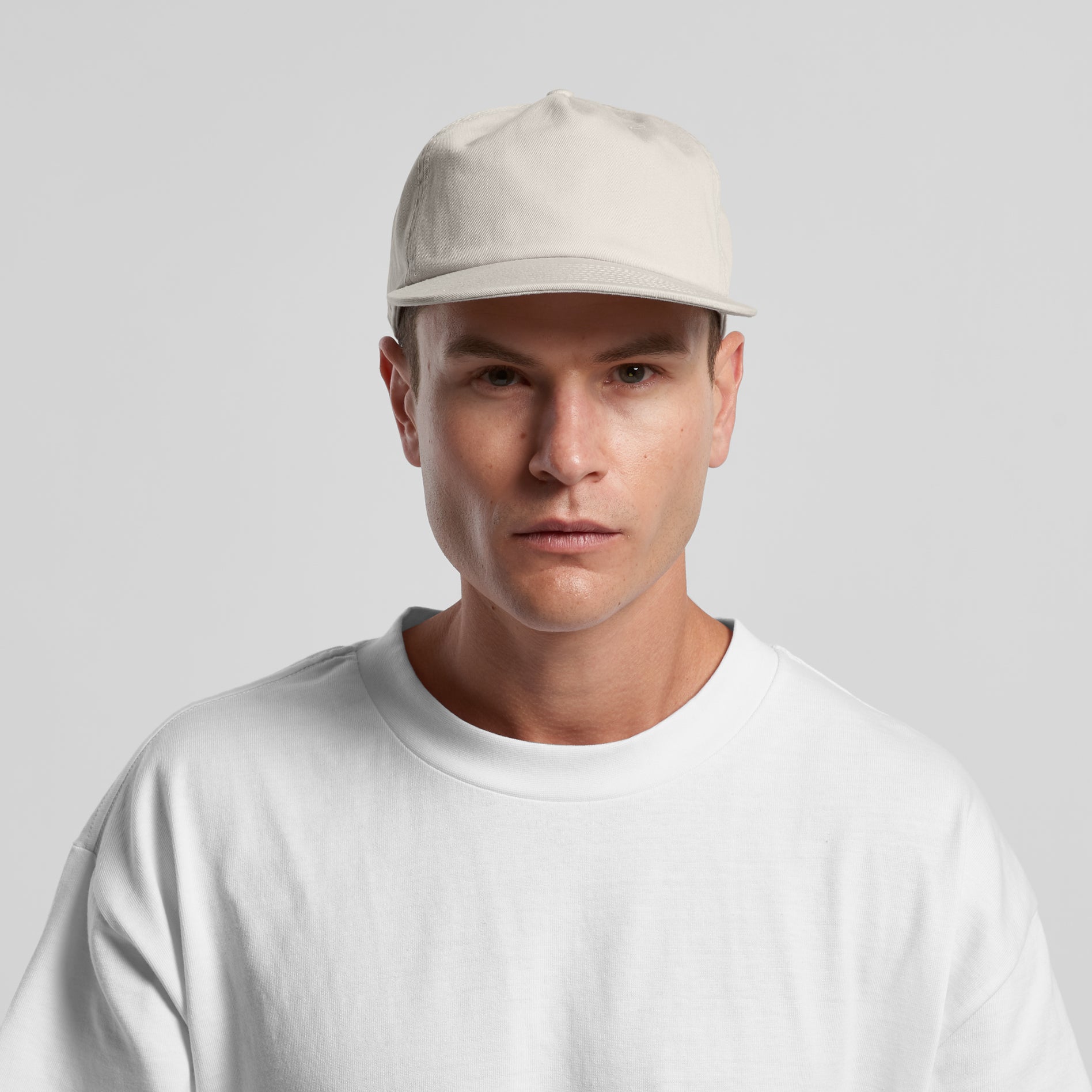 Ascolour Class Five Panel Cap 1153 Class Five Panel Cap Turn Front - Custom Printed - Print Blanc