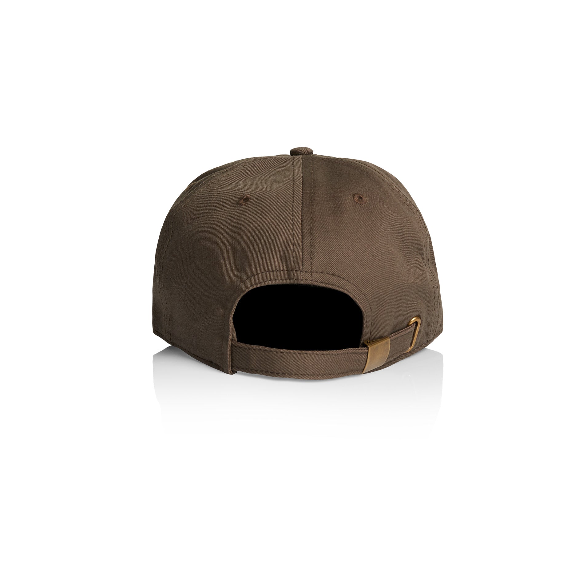 Ascolour Class Five Panel Cap 1153 Class Five Panel Cap Walnut Back - Custom Printed - Print Blanc