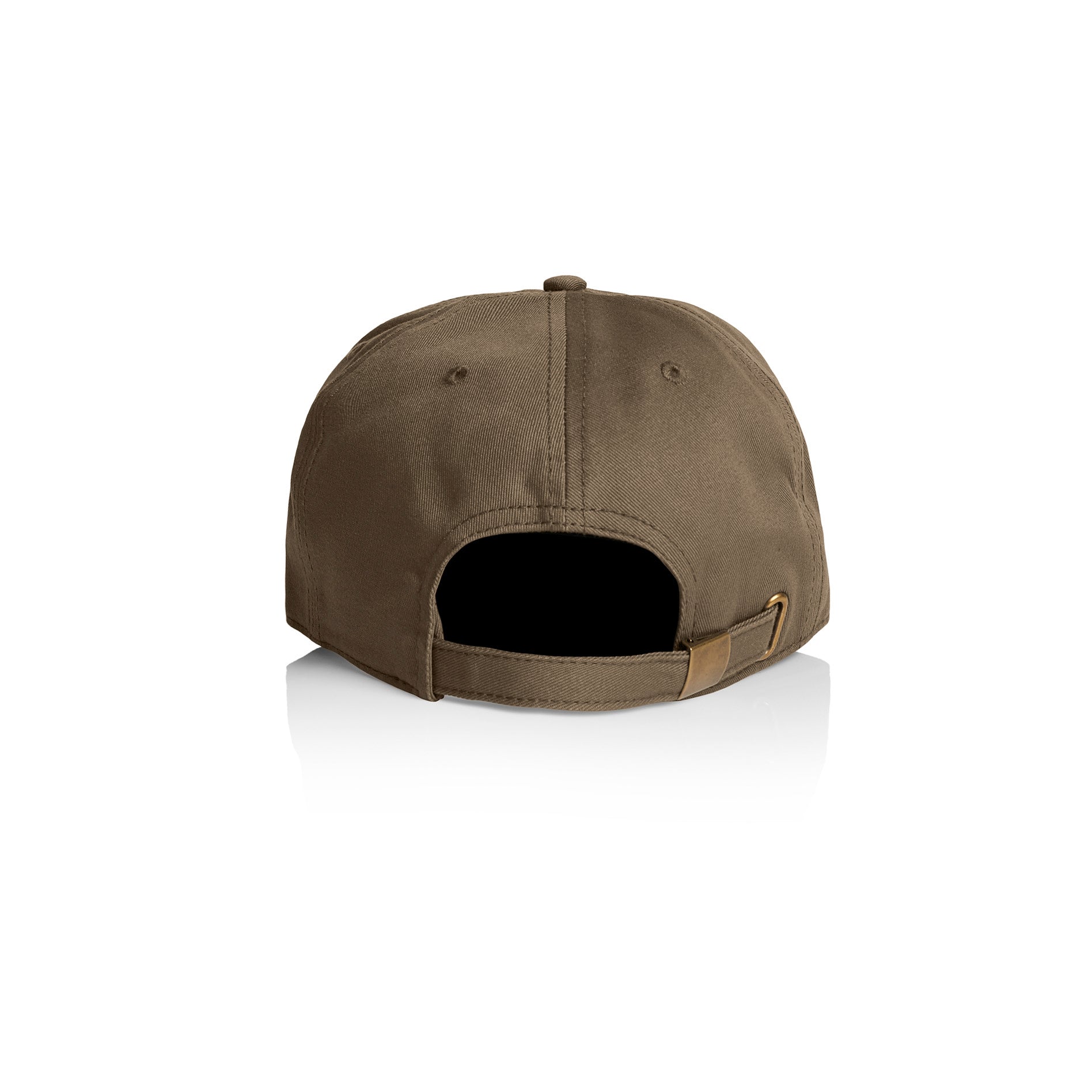 Ascolour Class Five Panel Cap 1153 Class Five Panel Cap Walnut Back - Custom Printed - Print Blanc