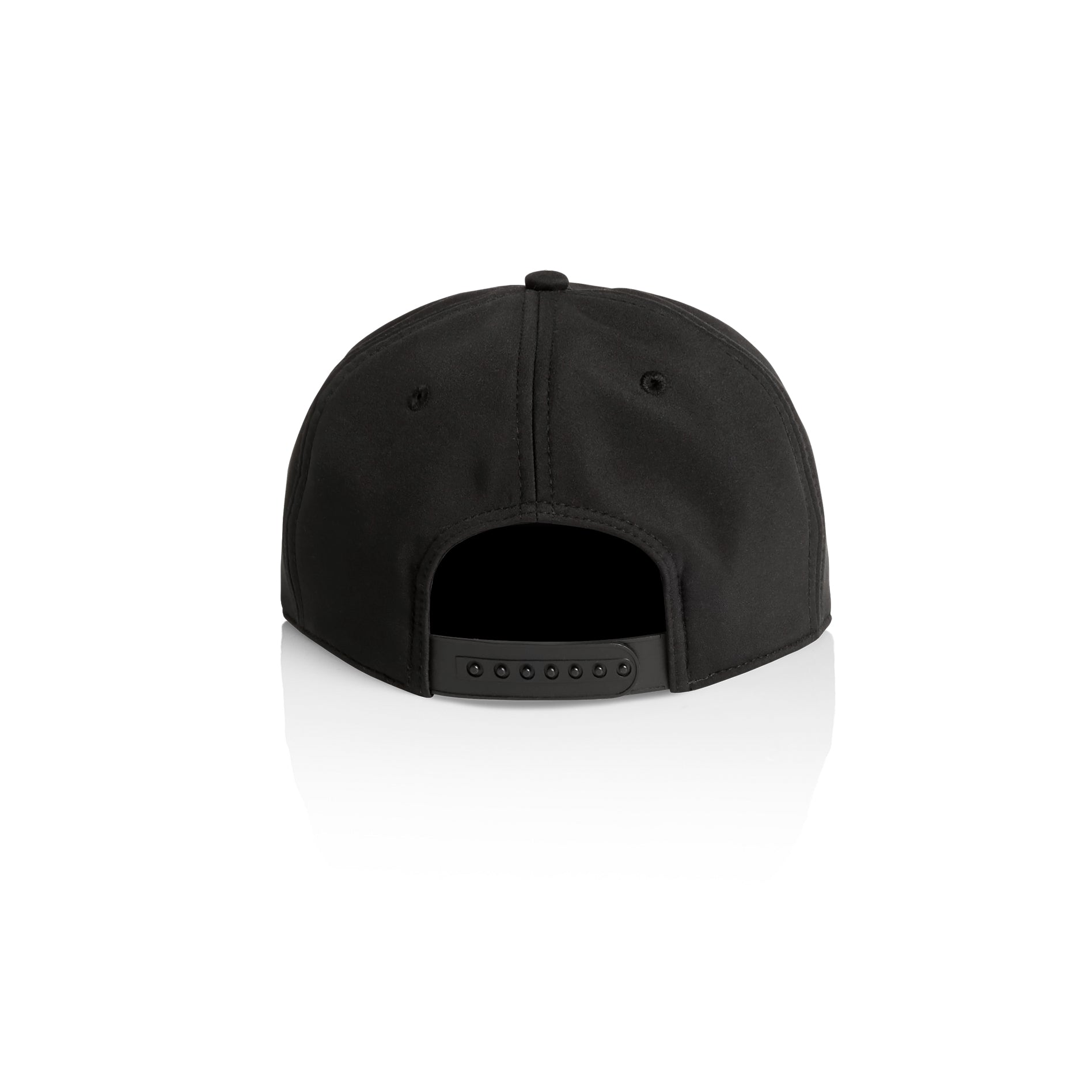 Ascolour Class Performance Cap 1155 Class Performance Cap Black Back - Custom Printed - Print Blanc