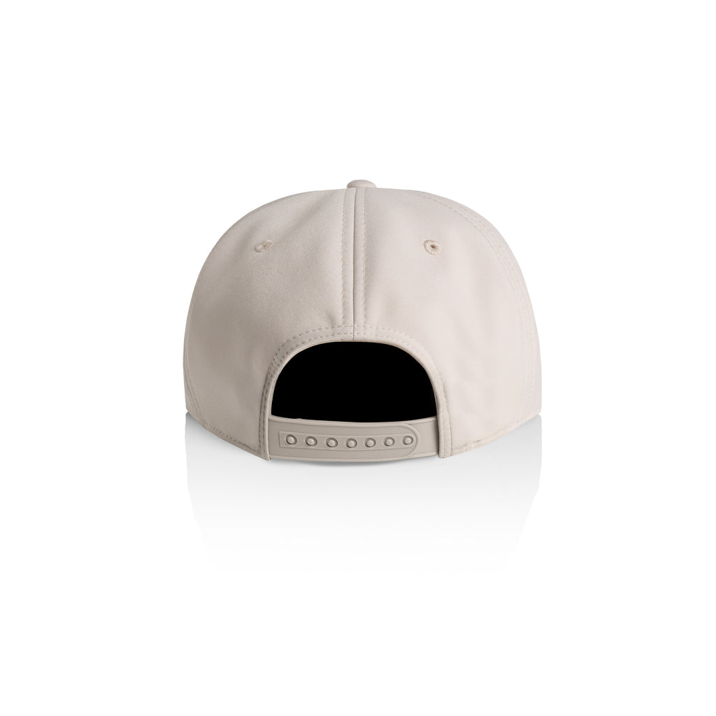Ascolour Class Performance Cap 1155 Class Performance Cap Bone Back - Custom Printed - Print Blanc