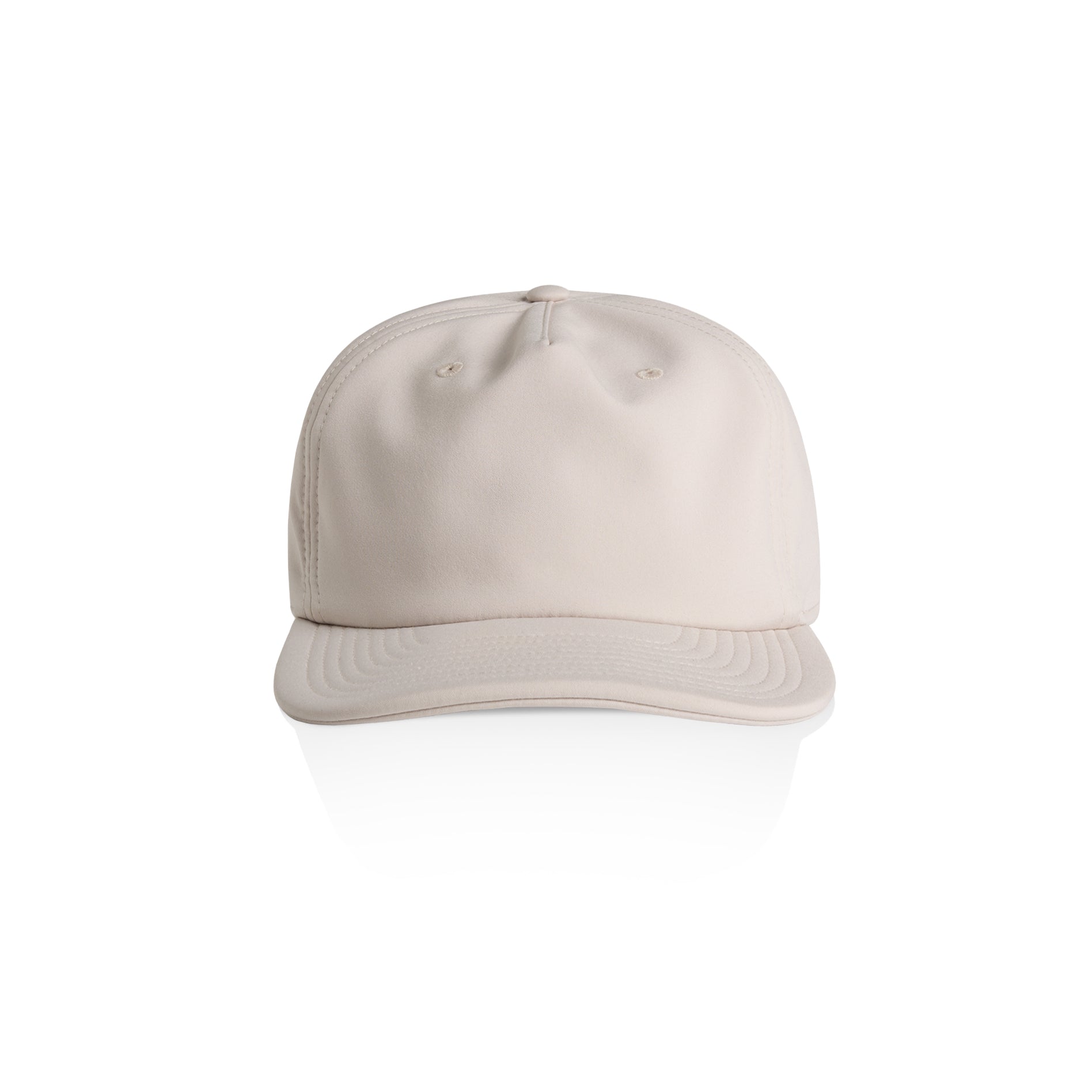 Ascolour Class Performance Cap 1155 Class Performance Cap Bone Front - Custom Printed - Print Blanc