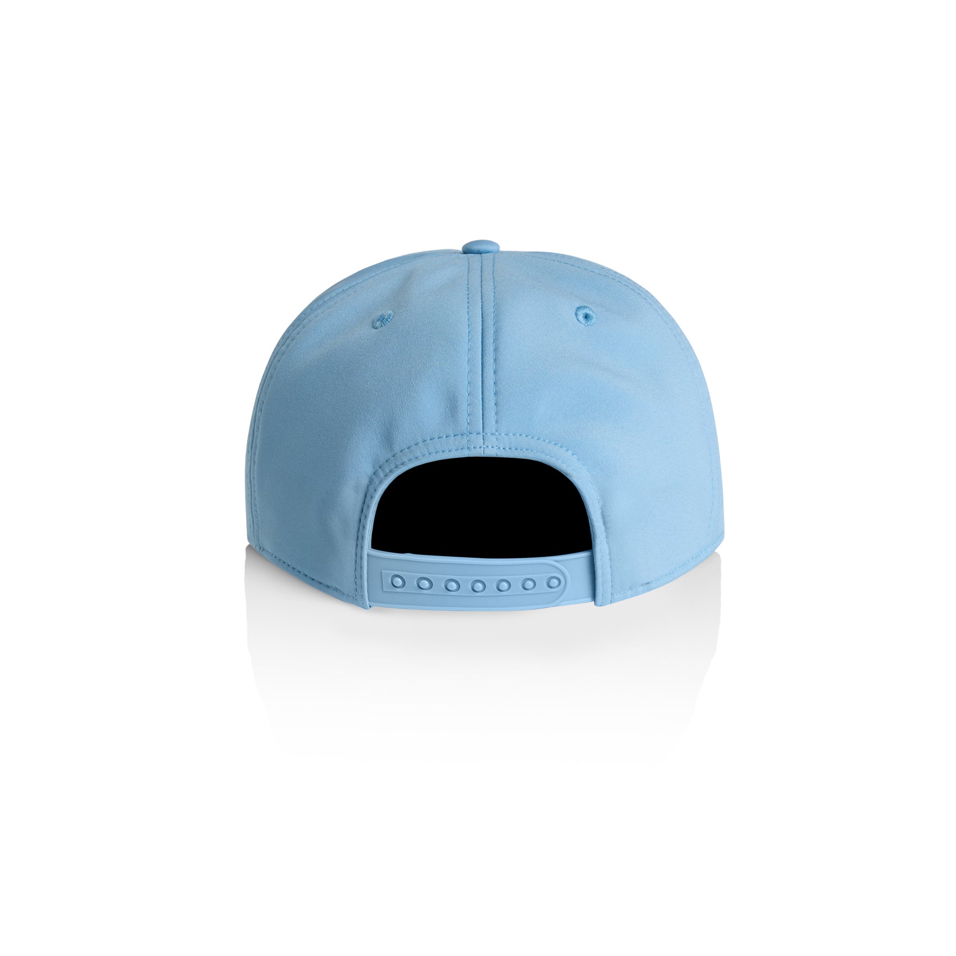 Ascolour Class Performance Cap 1155 Class Performance Cap Carolina Blue Back - Custom Printed - Print Blanc
