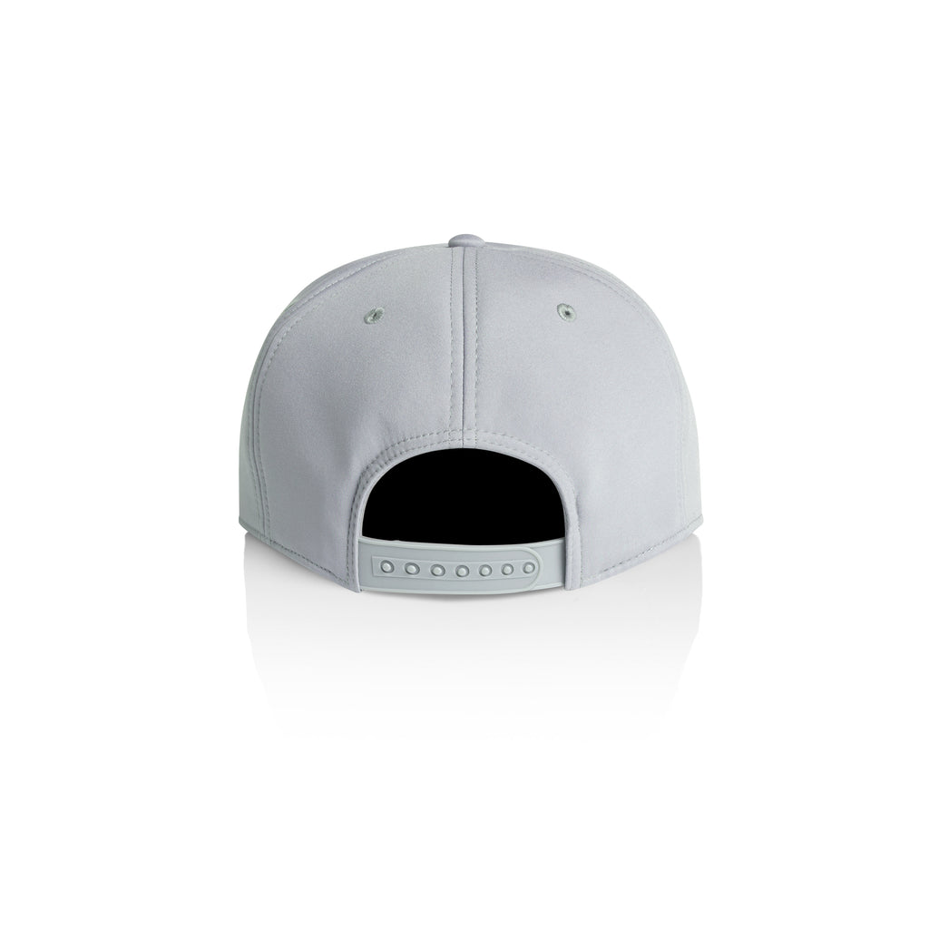 Ascolour Class Performance Cap 1155 Class Performance Cap Smoke Back - Custom Printed - Print Blanc