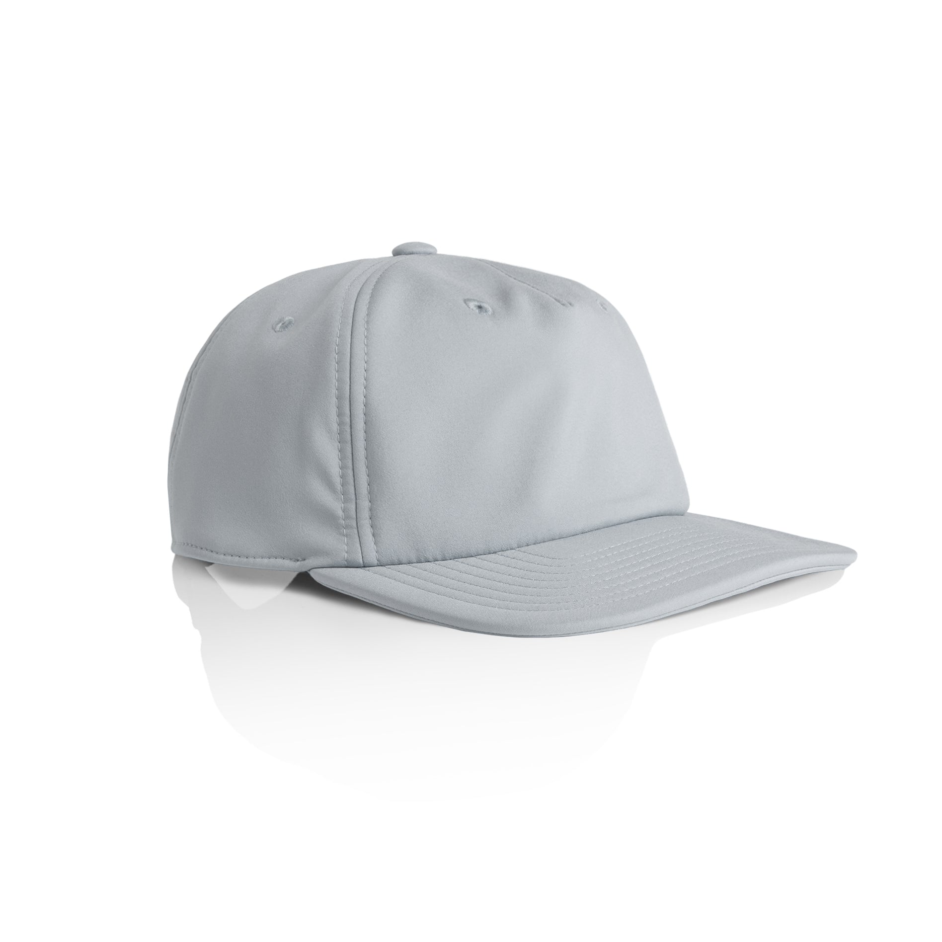 Ascolour Class Performance Cap 1155 Class Performance Cap Smoke Side - Custom Printed - Print Blanc