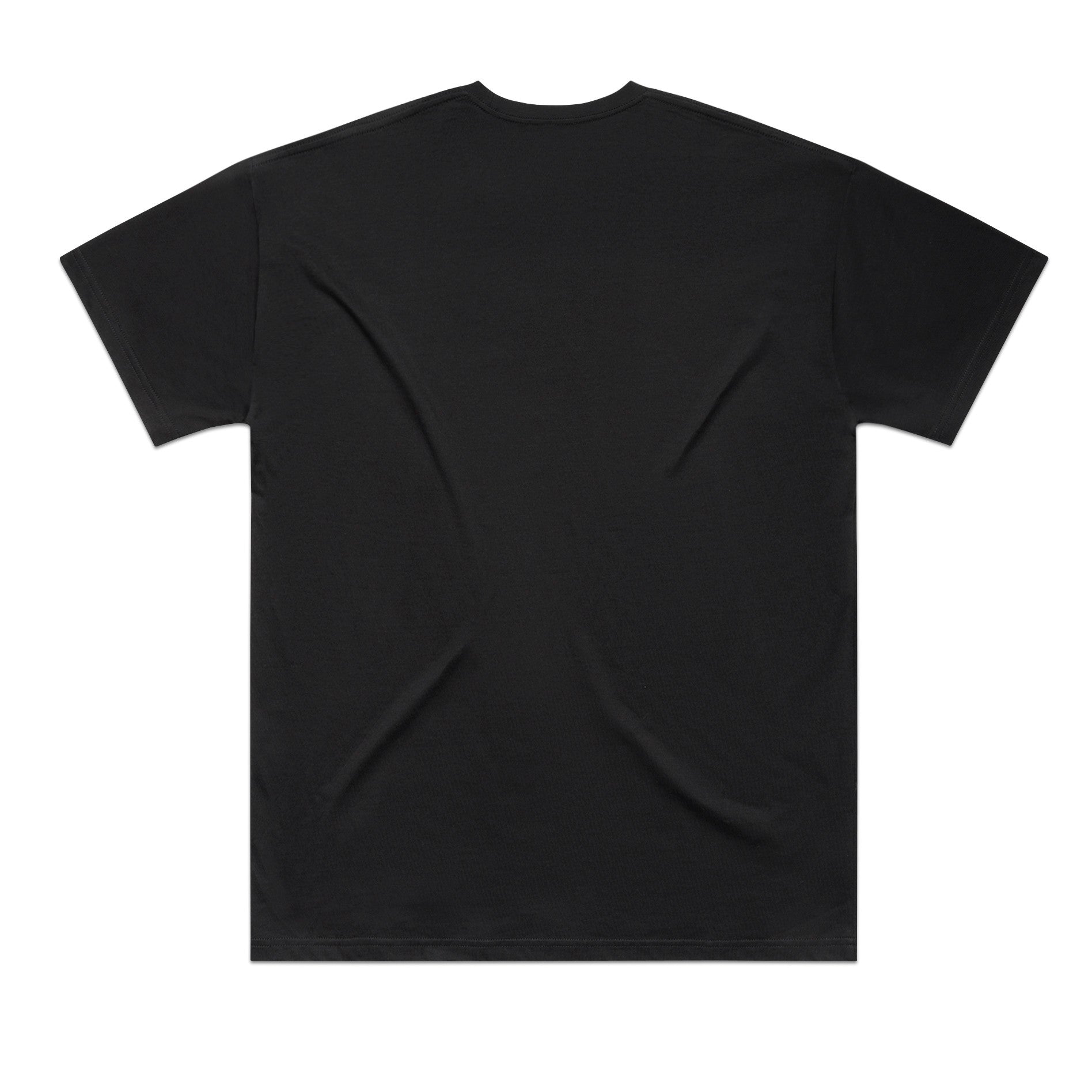 AS Colour Classic Oversized Tee 5069 - Black Back - Custom Printed - Print Blanc
