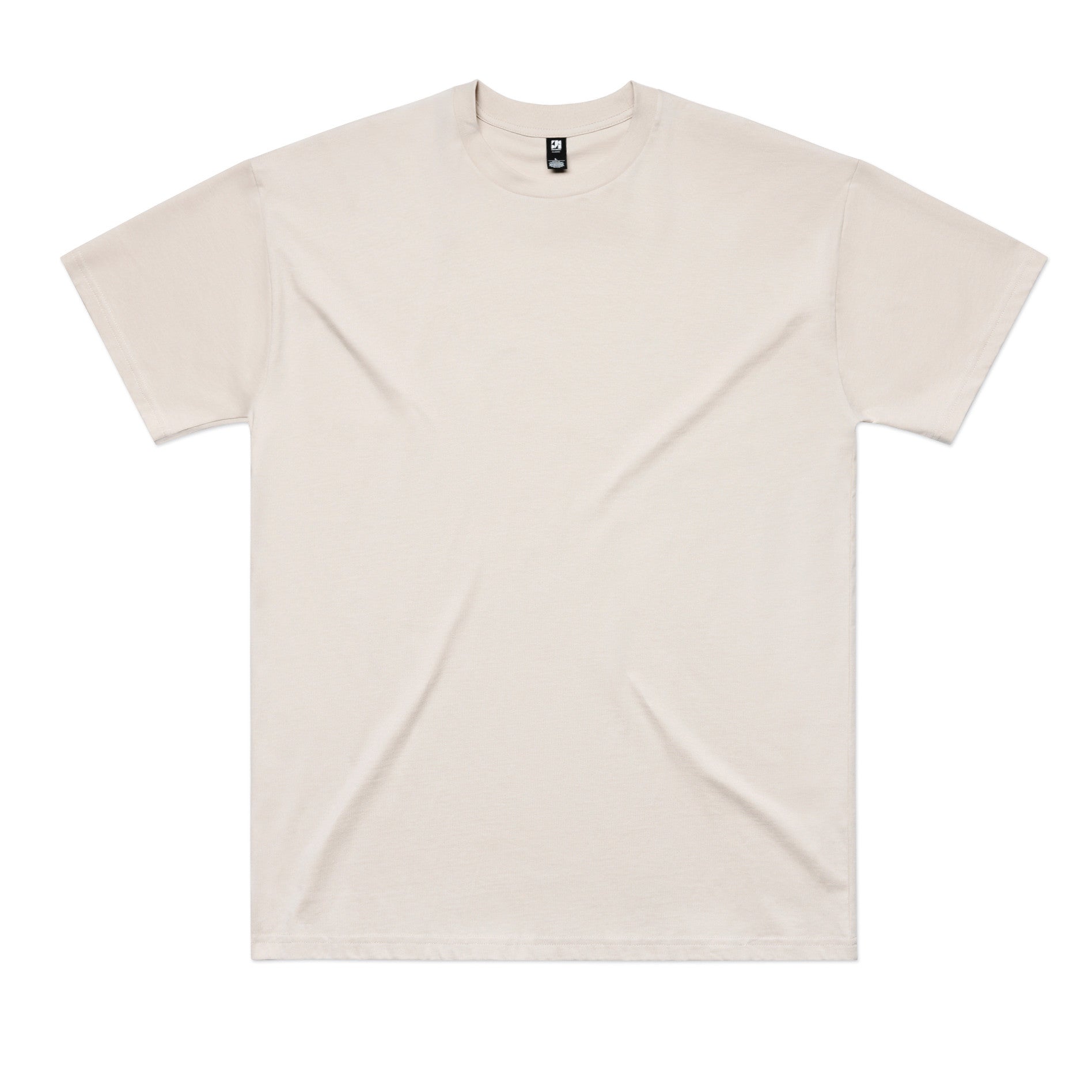 AS Colour Classic Oversized Tee 5069 - Bone Front - Custom Printed - Print Blanc