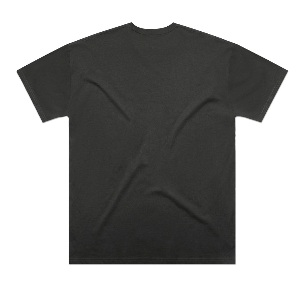 AS Colour Classic Oversized Tee 5069 - Coal Back - Custom Printed - Print Blanc
