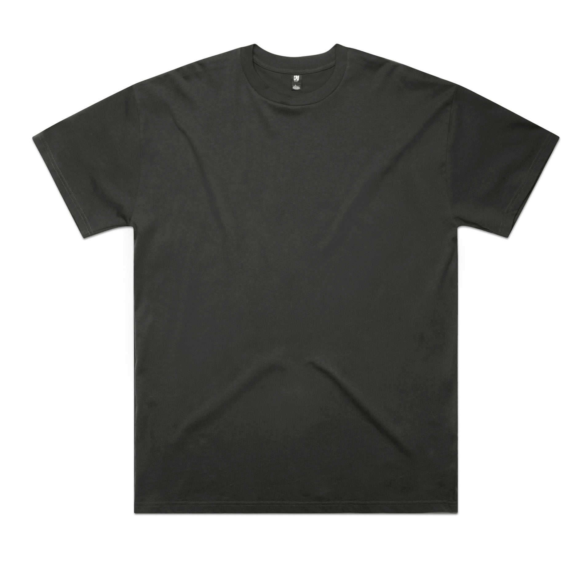 AS Colour Classic Oversized Tee 5069 - Coal Front - Custom Printed - Print Blanc