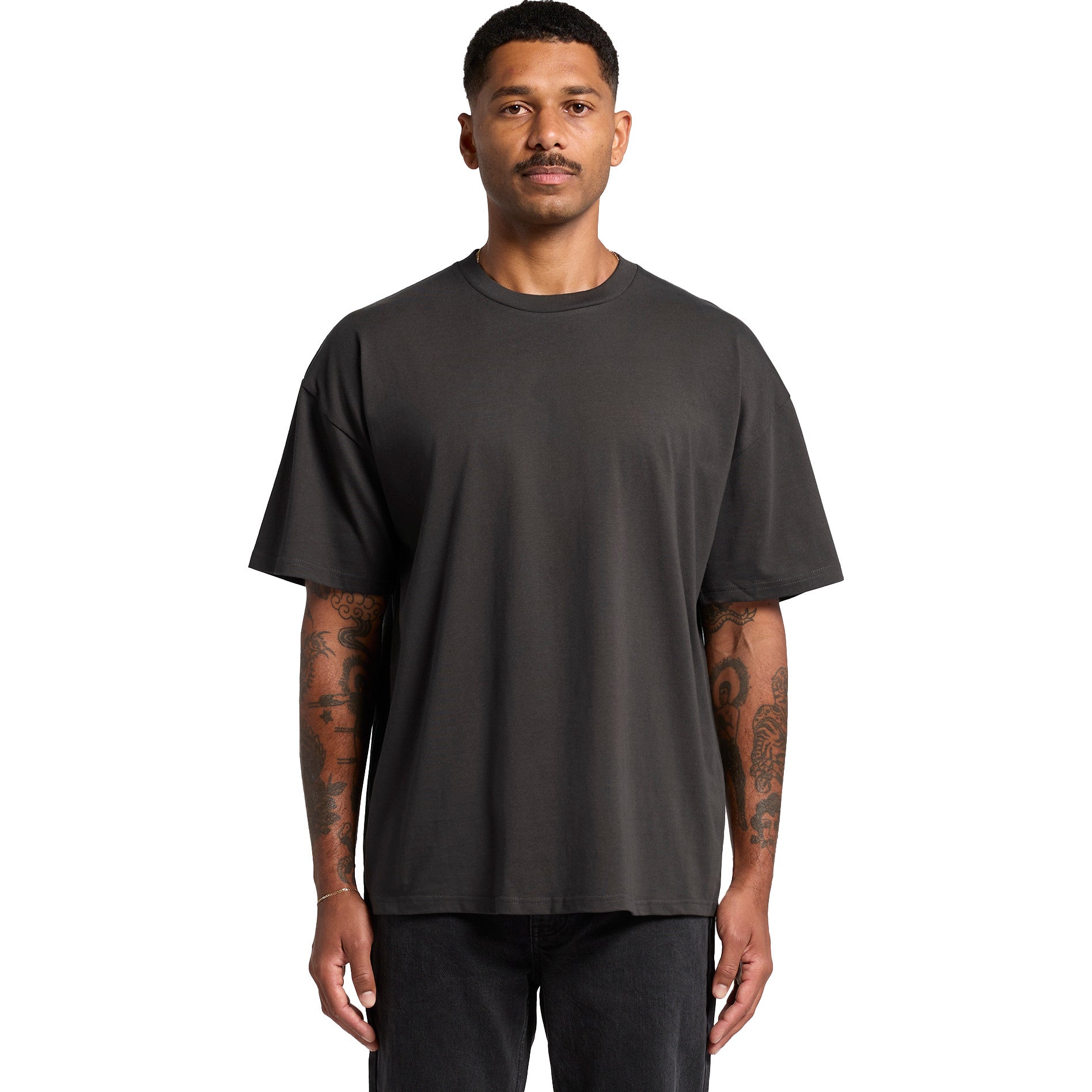 AS Colour Classic Oversized Tee 5069 - Main Front - Custom Printed - Print Blanc