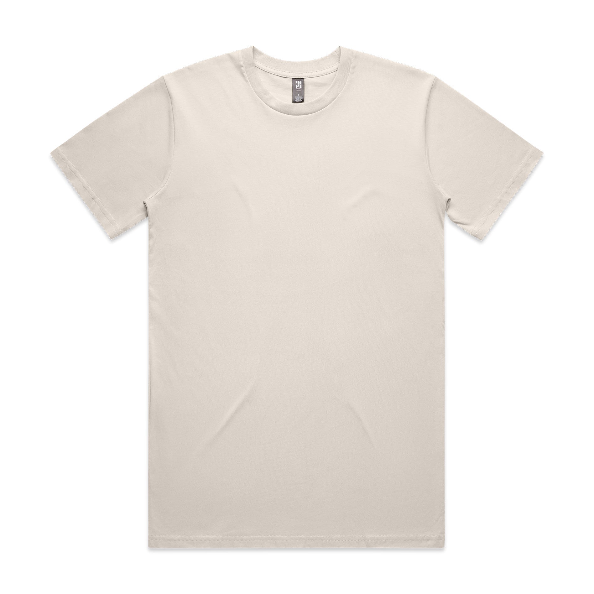 AS Colour Classic Tee 5026 - Bone Front - Custom Printed - Print Blanc