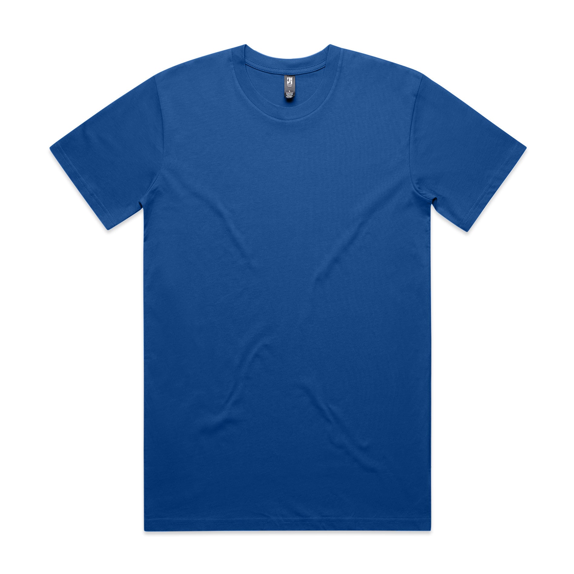 AS Colour Classic Tee 5026 - Bright Royal Front - Custom Printed - Print Blanc