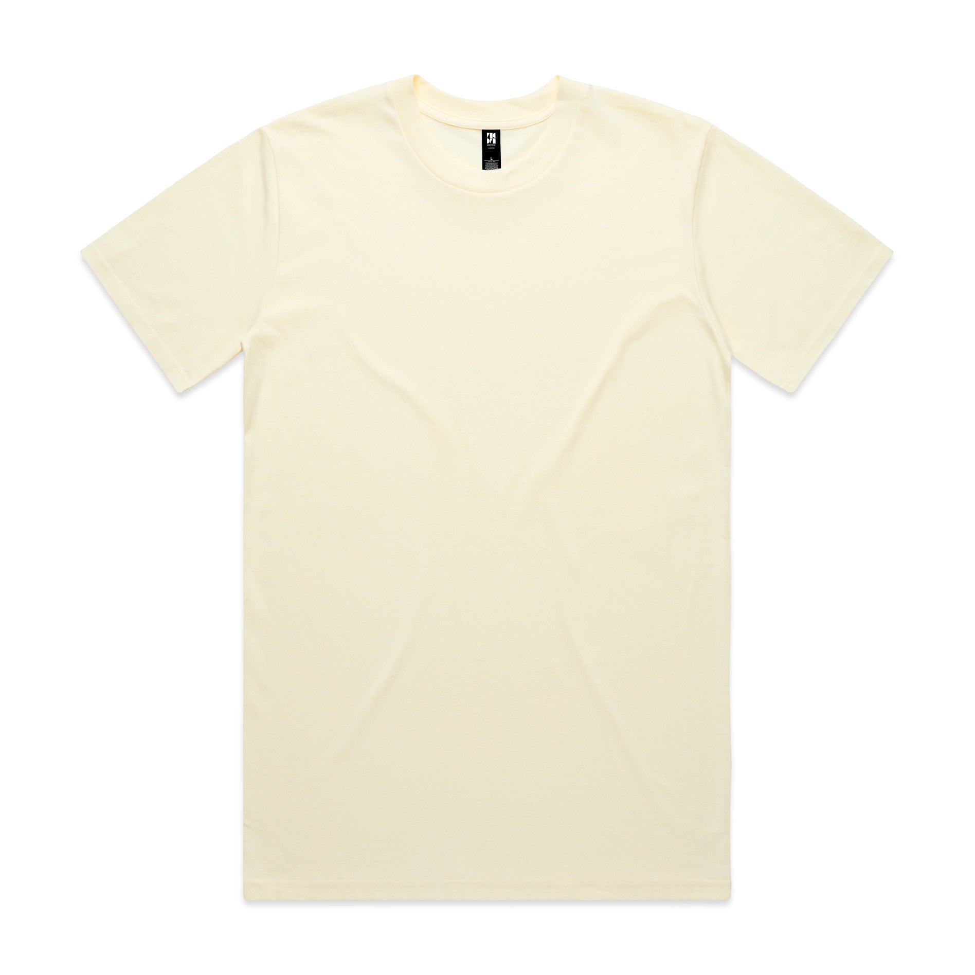 AS Colour Classic Tee 5026 - Butter Front - Custom Printed - Print Blanc