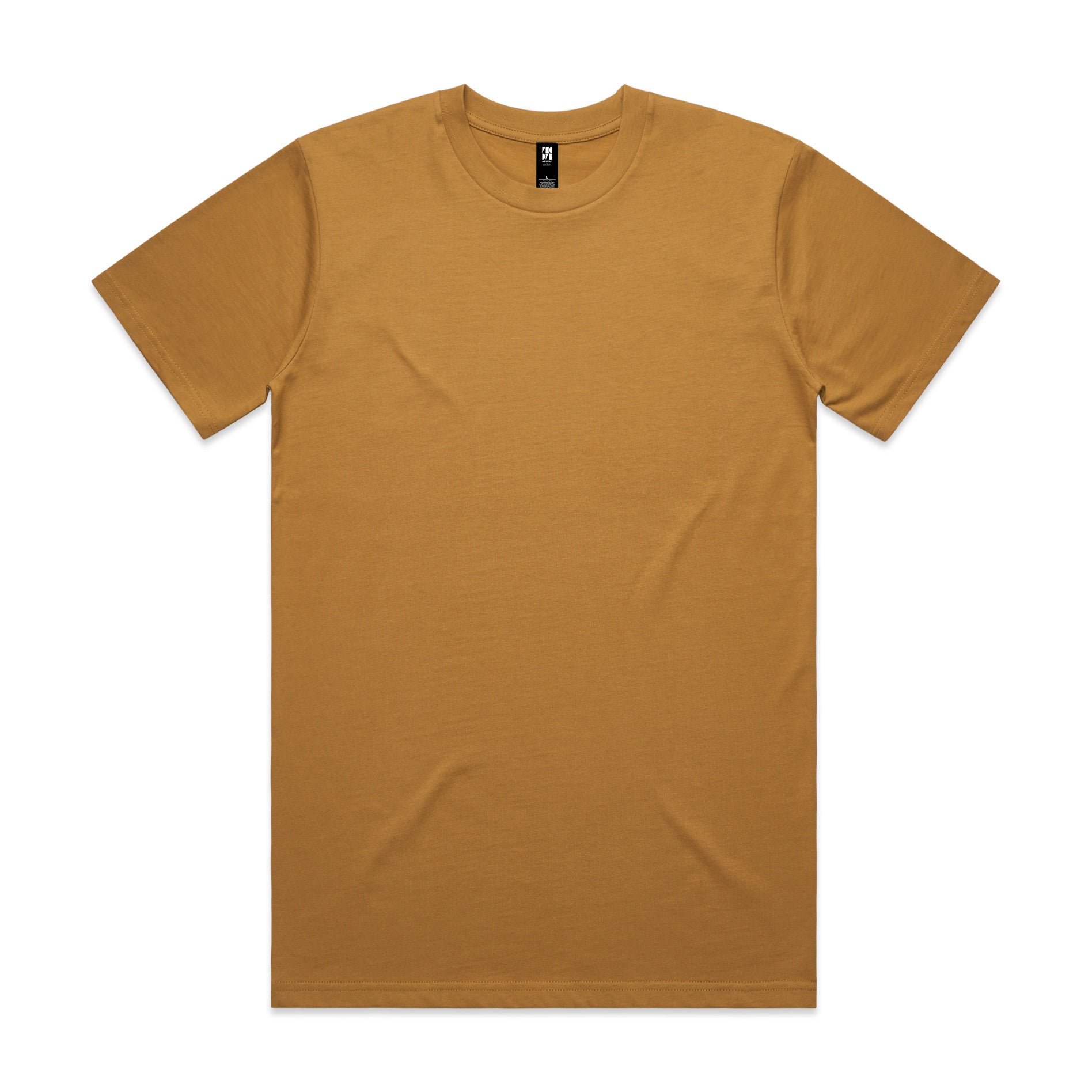 AS Colour Classic Tee 5026 - Camel Front - Custom Printed - Print Blanc