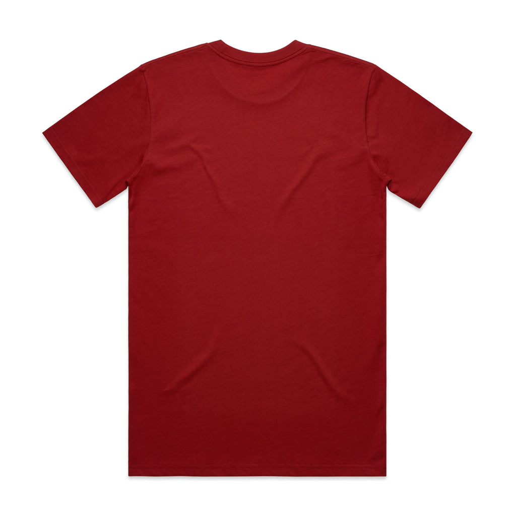 AS Colour Classic Tee 5026 - Cardinal Back - Custom Printed - Print Blanc