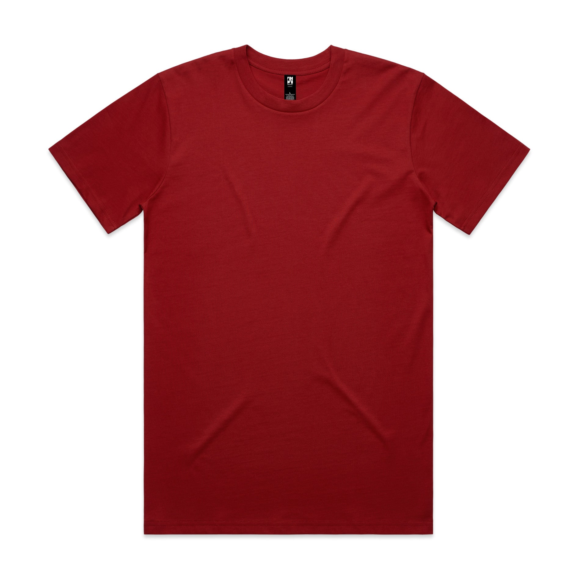 AS Colour Classic Tee 5026 - Cardinal Front - Custom Printed - Print Blanc