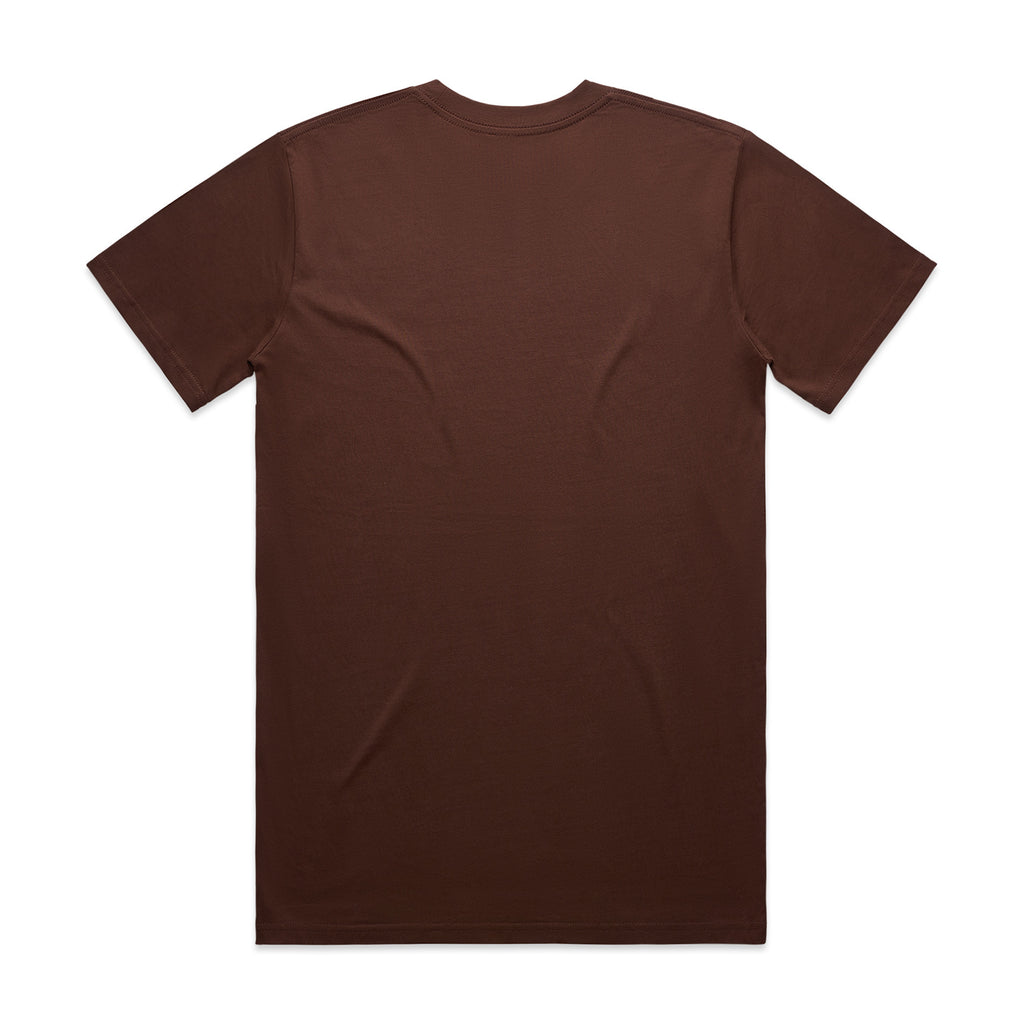 AS Colour Classic Tee 5026 - Chestnut Back - Custom Printed - Print Blanc