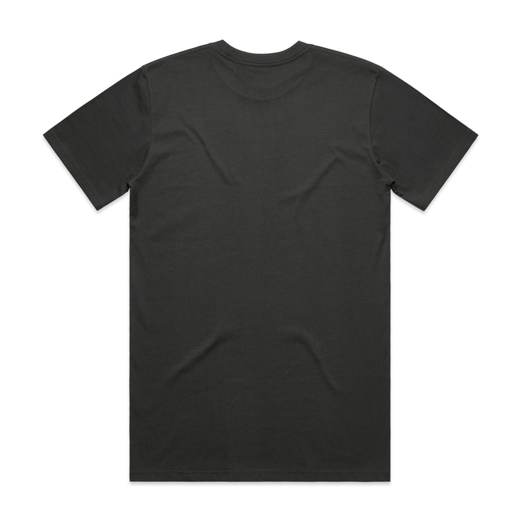 AS Colour Classic Tee 5026 - Coal Back - Custom Printed - Print Blanc