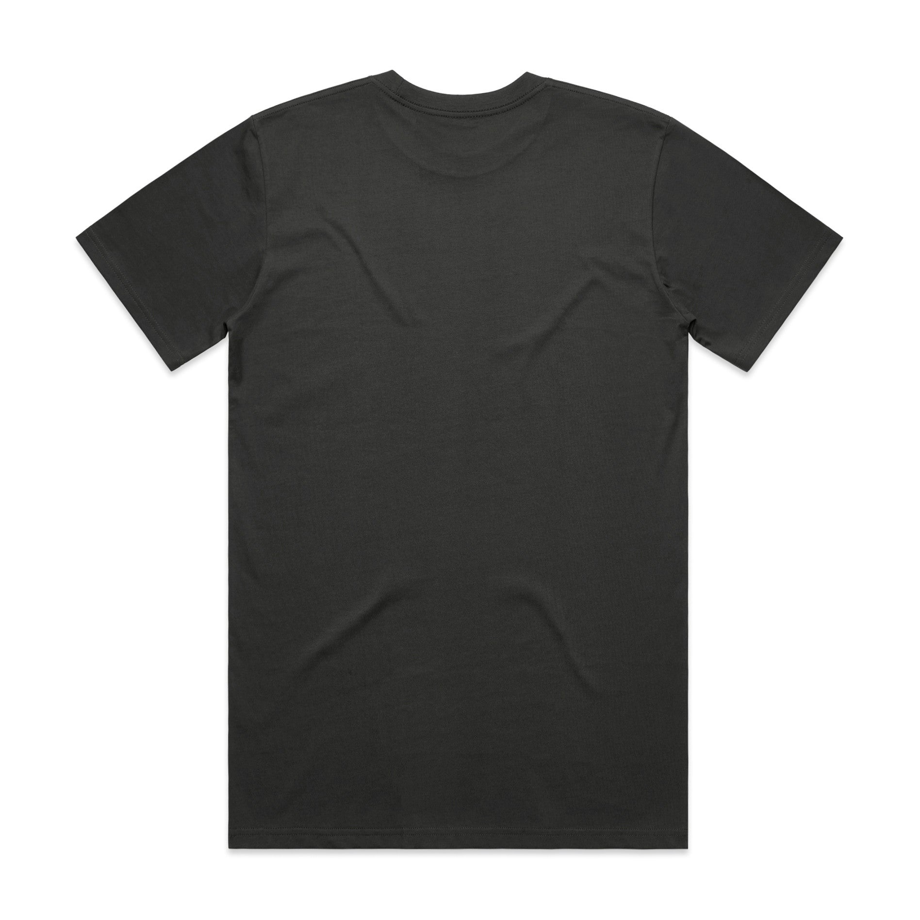 AS Colour Classic Tee 5026 - Coal Back - Custom Printed - Print Blanc