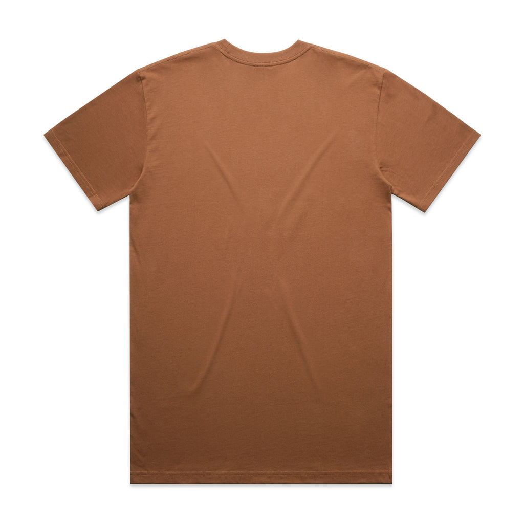 AS Colour Classic Tee 5026 - Cocoa Back - Custom Printed - Print Blanc